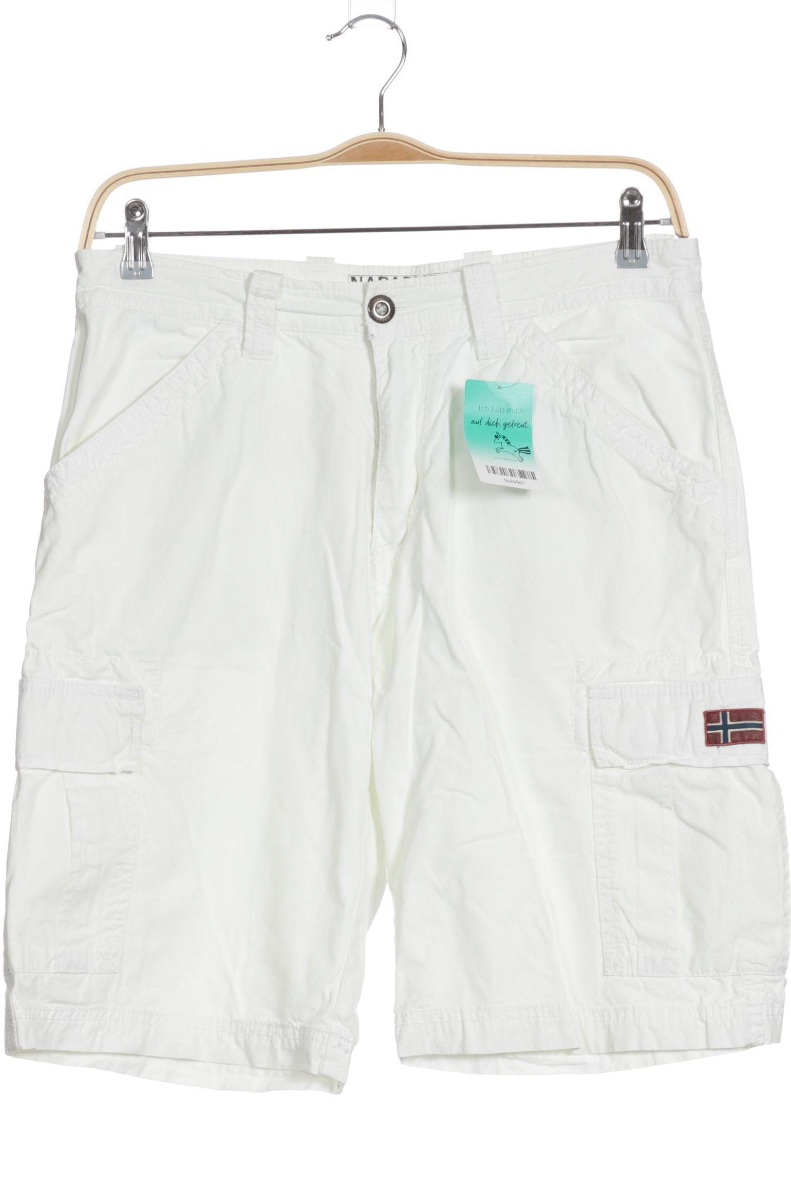 Thumbnail - Napapijri Herren Shorts, weiß, Gr. 34