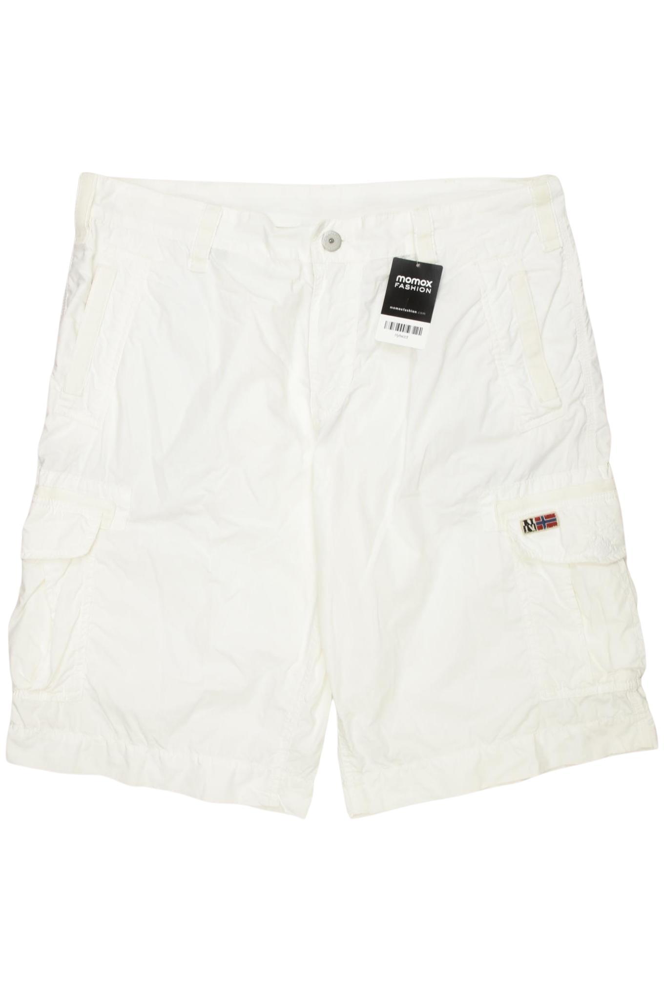 Thumbnail - Napapijri Herren Shorts, weiß, Gr. 38