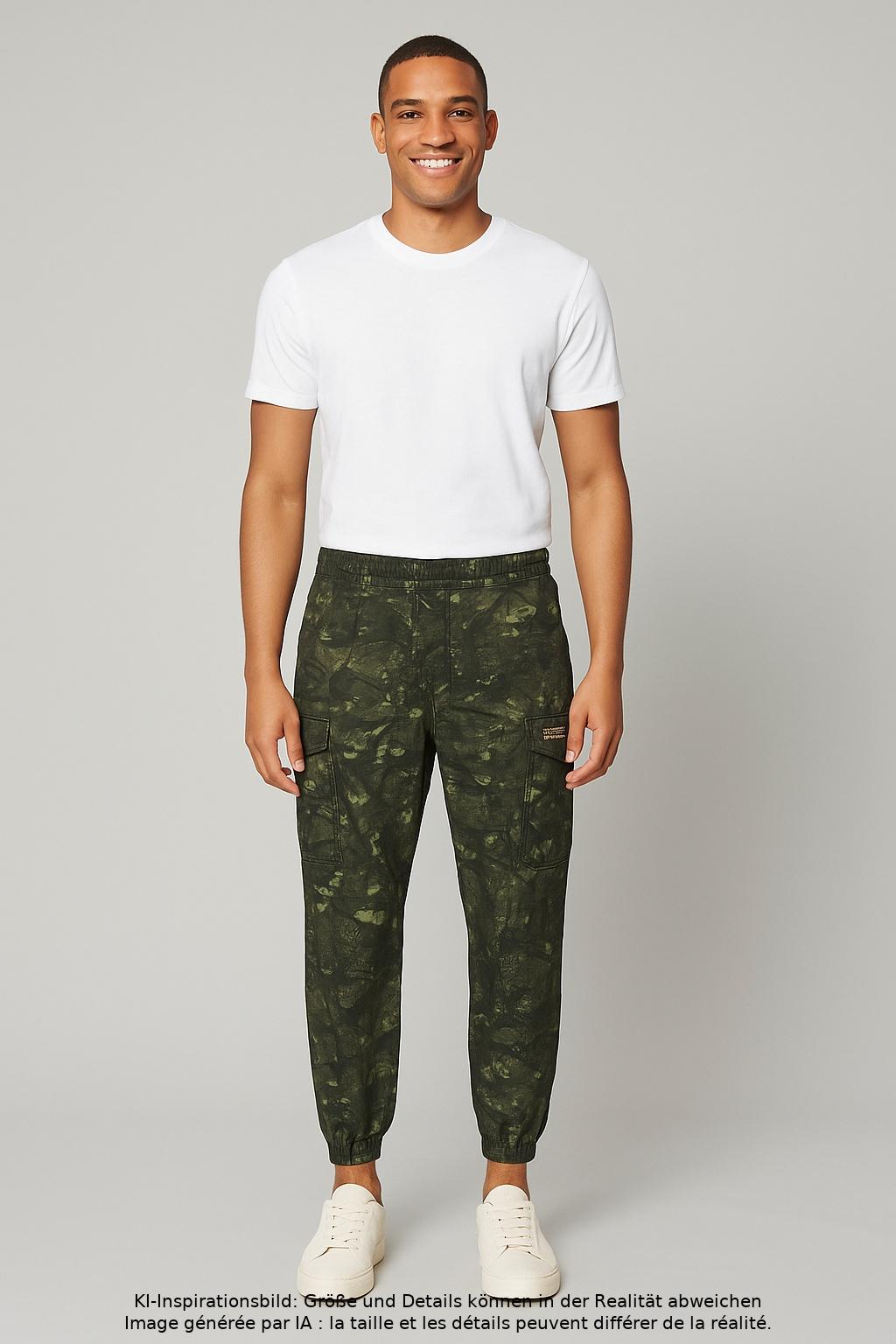 

Napapijri Herren Stoffhose, grün, Gr. 0