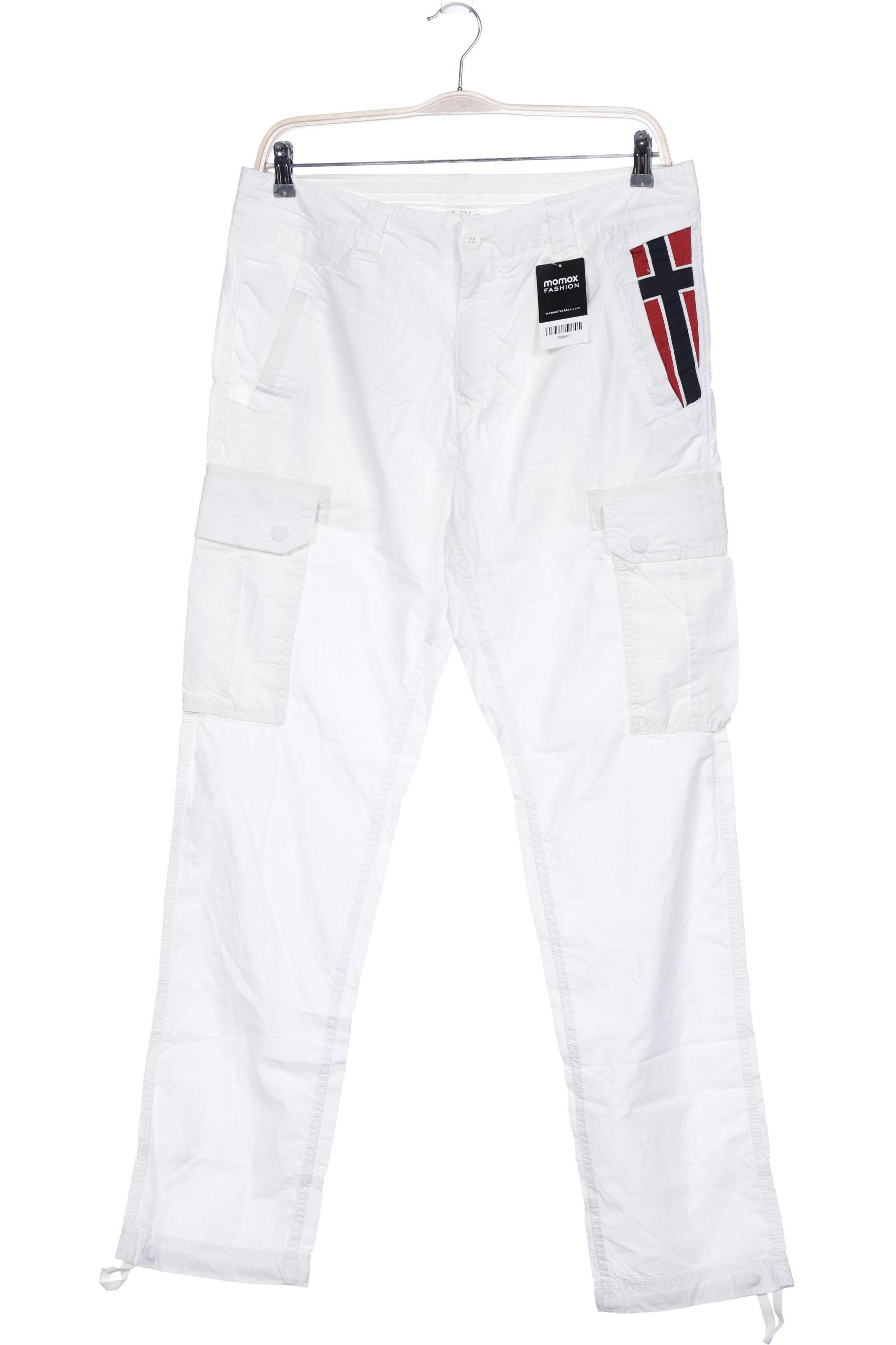 

Napapijri Herren Stoffhose, weiß, Gr. 35