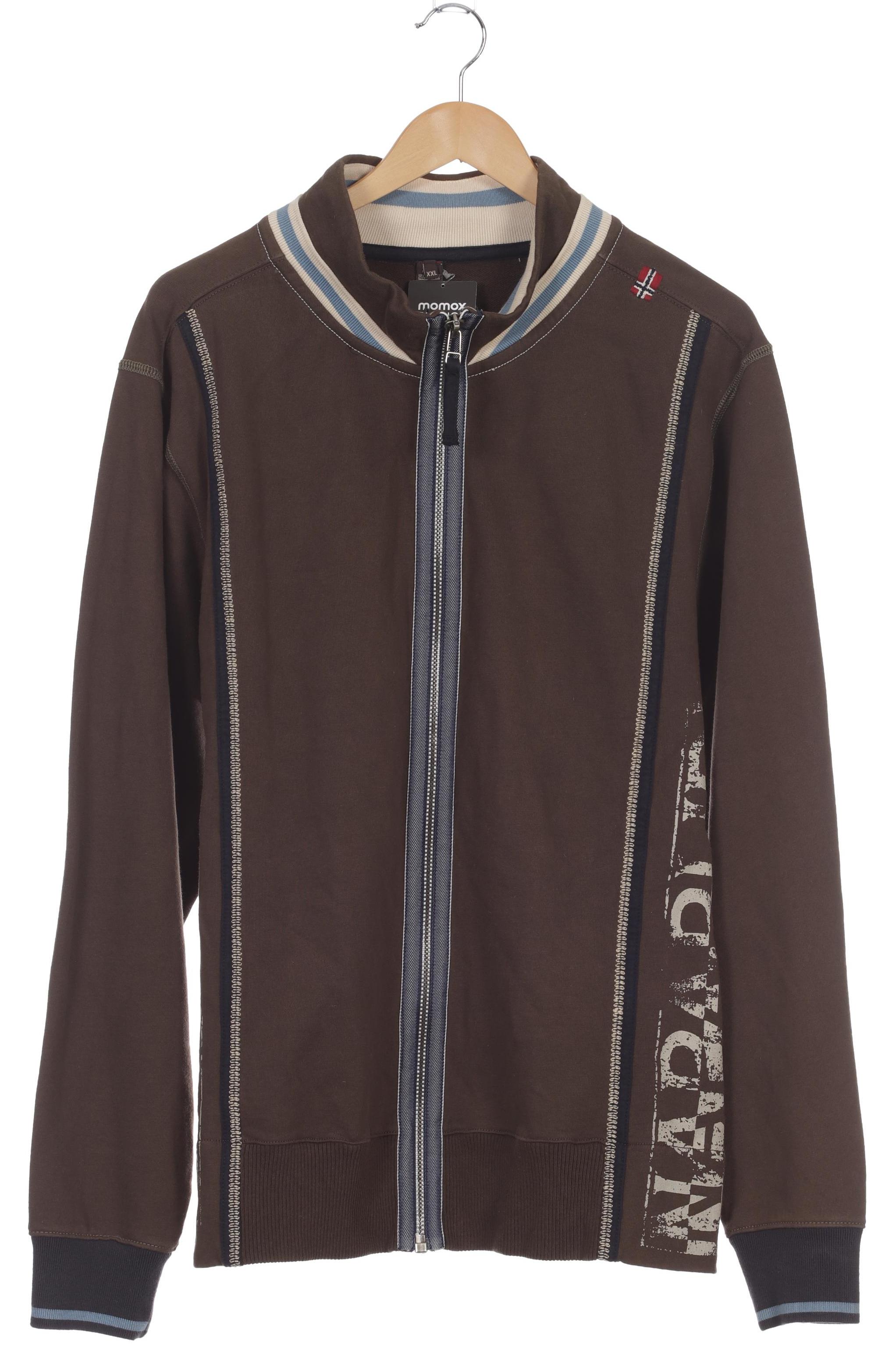 

Napapijri Herren Strickjacke, braun, Gr. 56