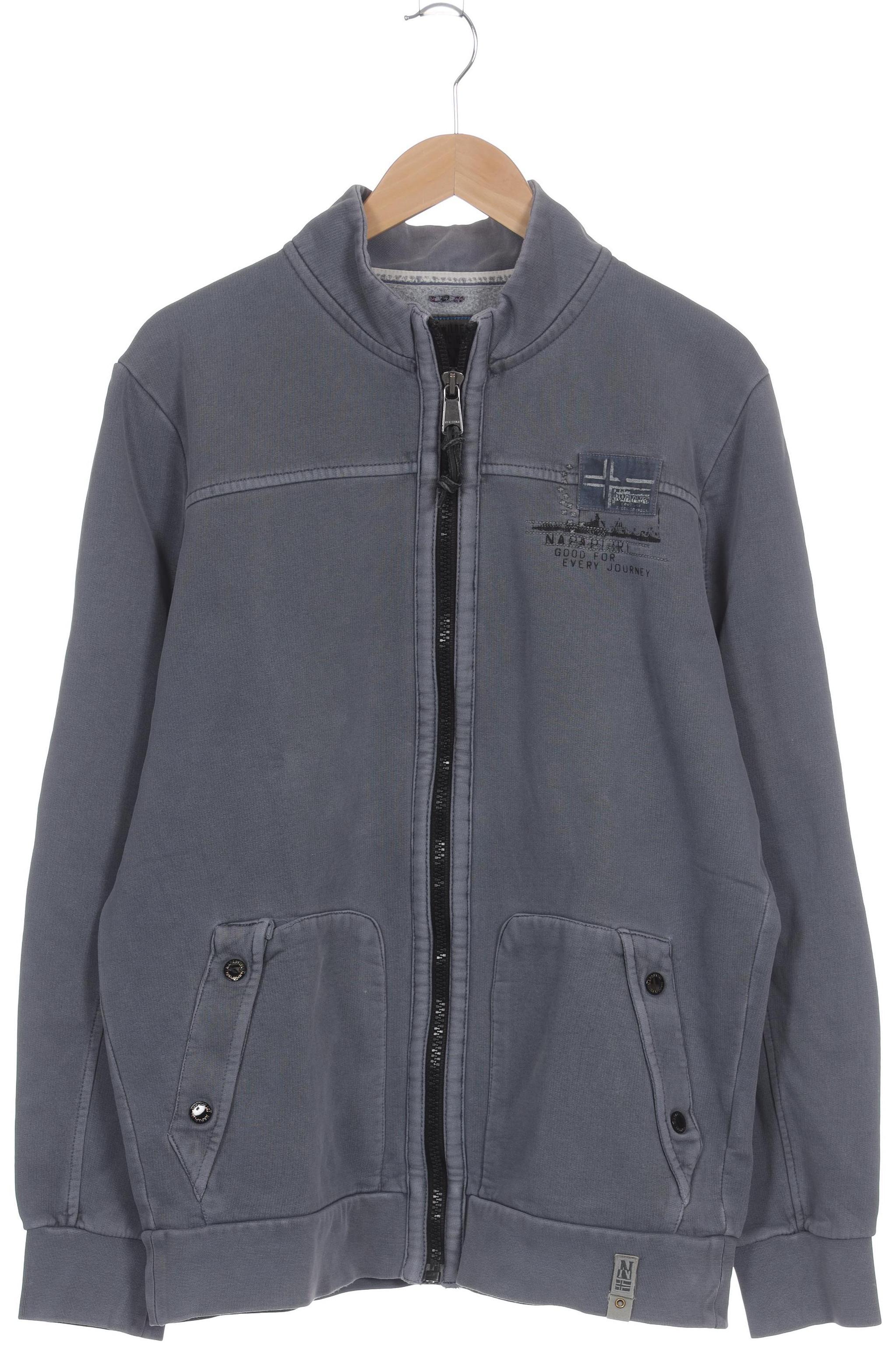 Thumbnail - Napapijri Herren Strickjacke, blau, Gr.