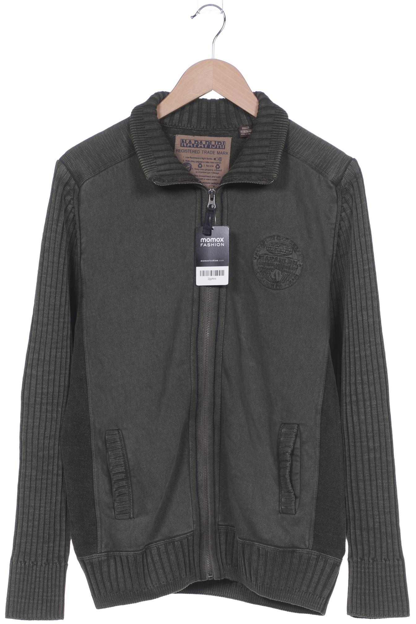 

Napapijri Herren Strickjacke, grün, Gr. 52