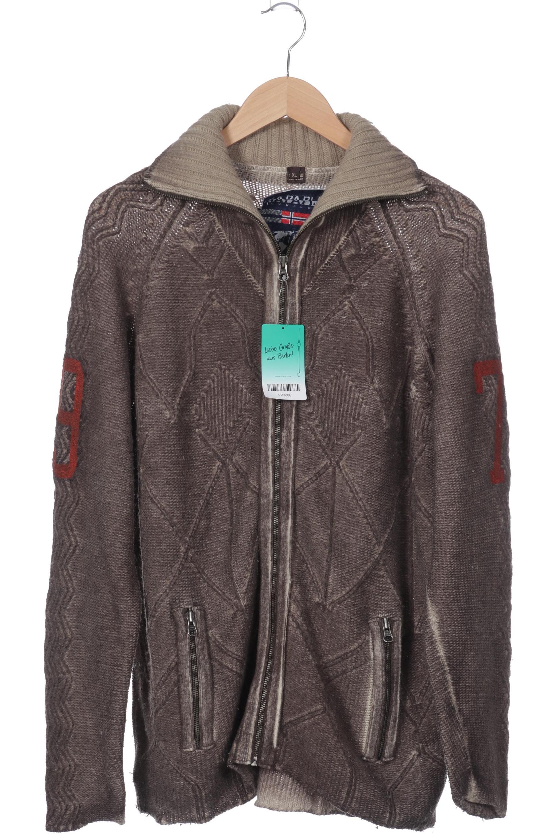 

Napapijri Herren Strickjacke, braun, Gr.