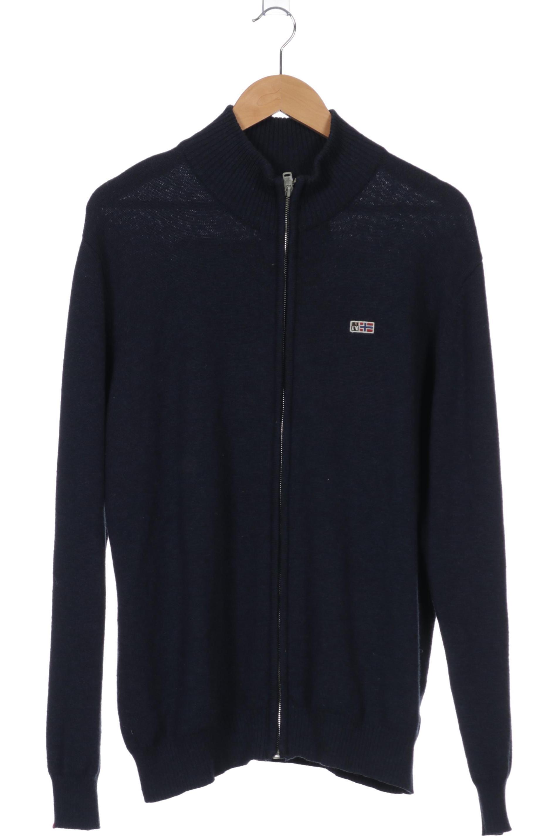Thumbnail - Napapijri Herren Strickjacke, blau, Gr.