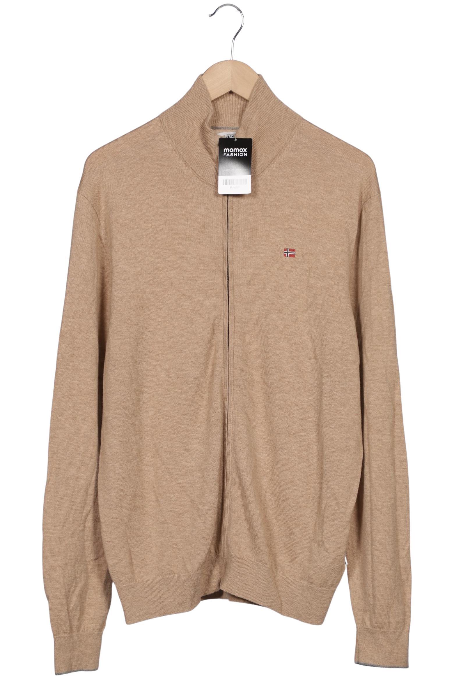 

Napapijri Herren Strickjacke, beige, Gr. 54