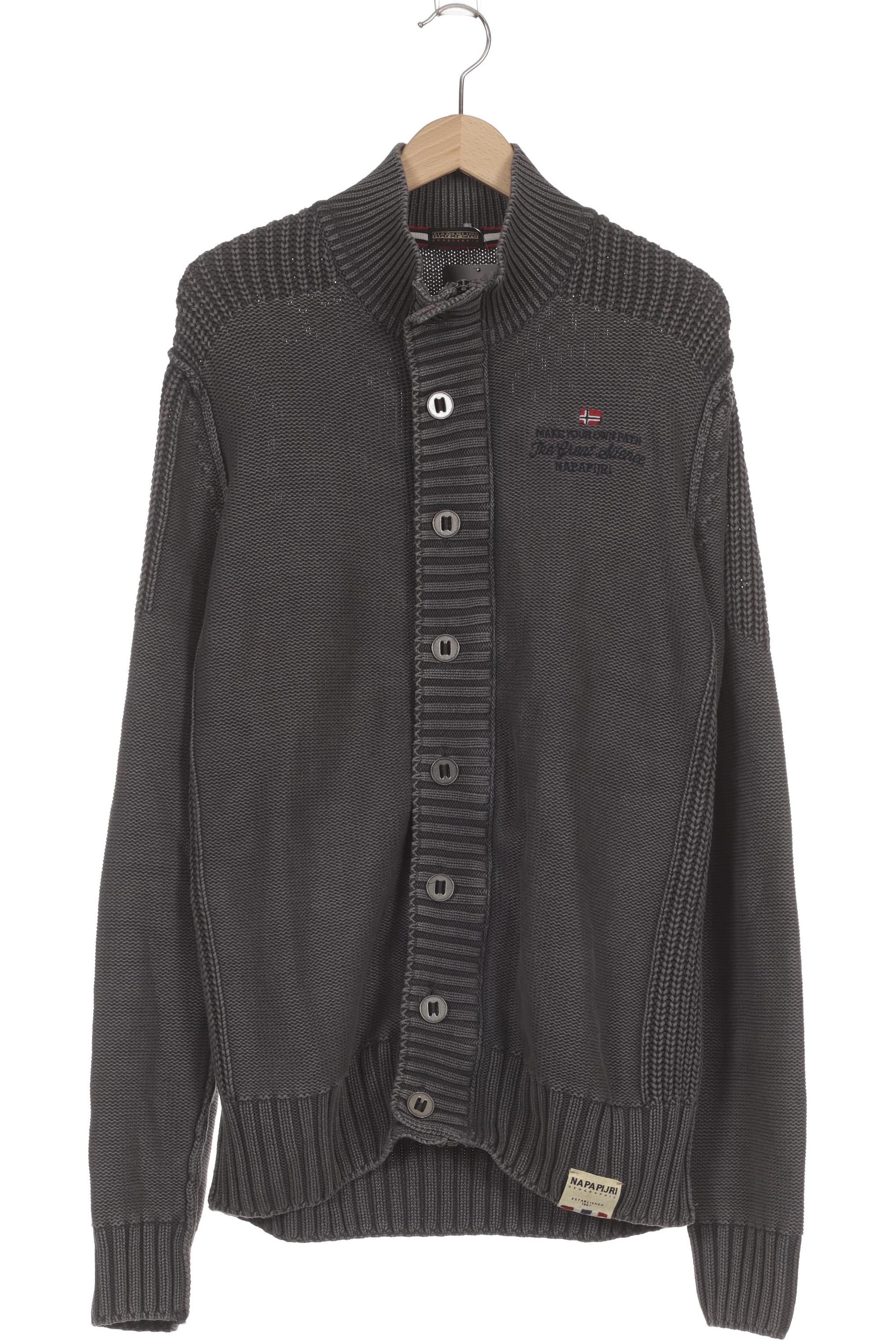 

Napapijri Herren Strickjacke, grau, Gr.