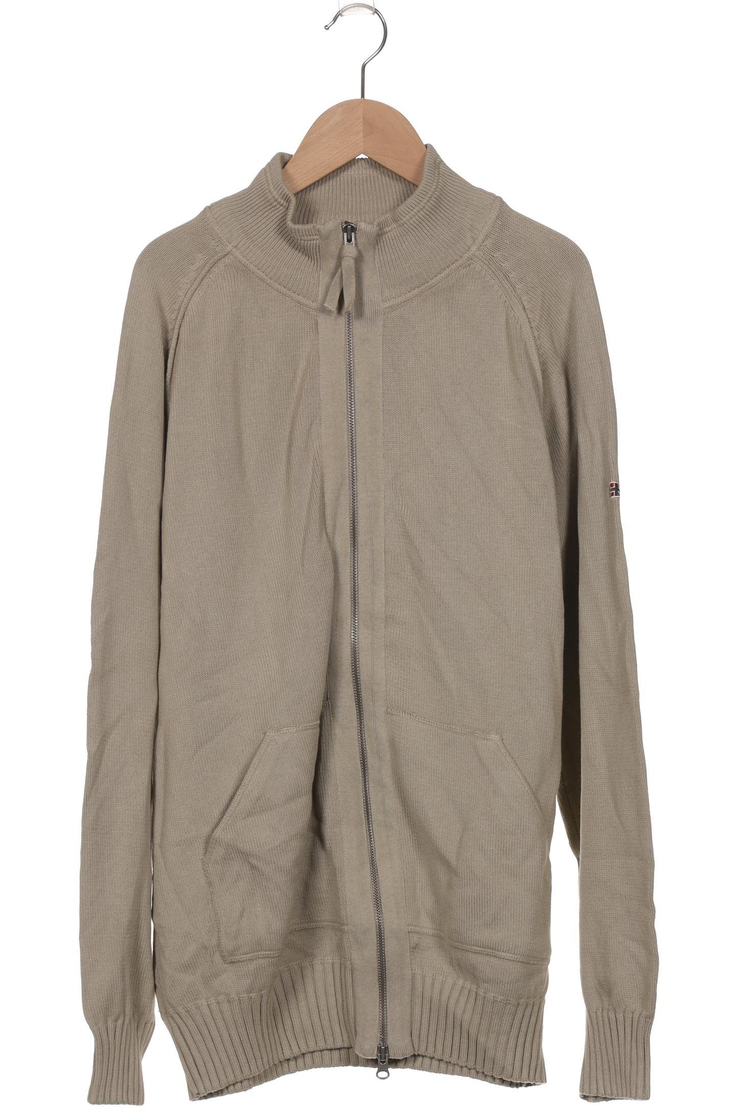 

Napapijri Herren Strickjacke, beige, Gr. 56