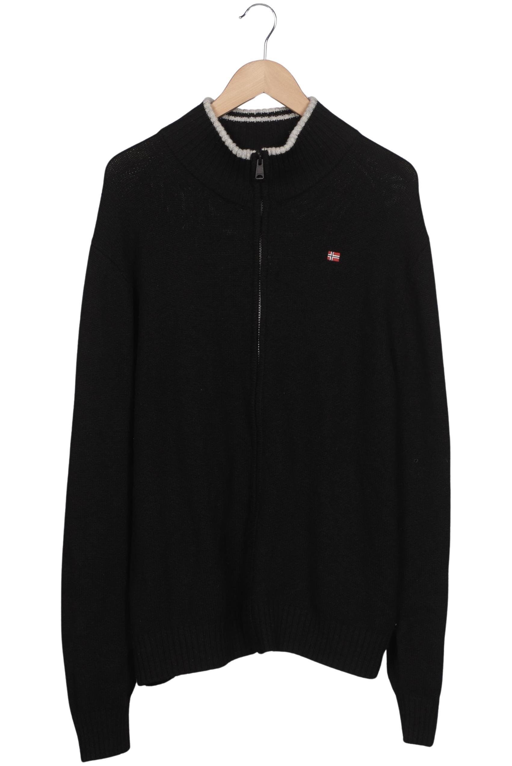

Napapijri Herren Strickjacke, schwarz, Gr. 56