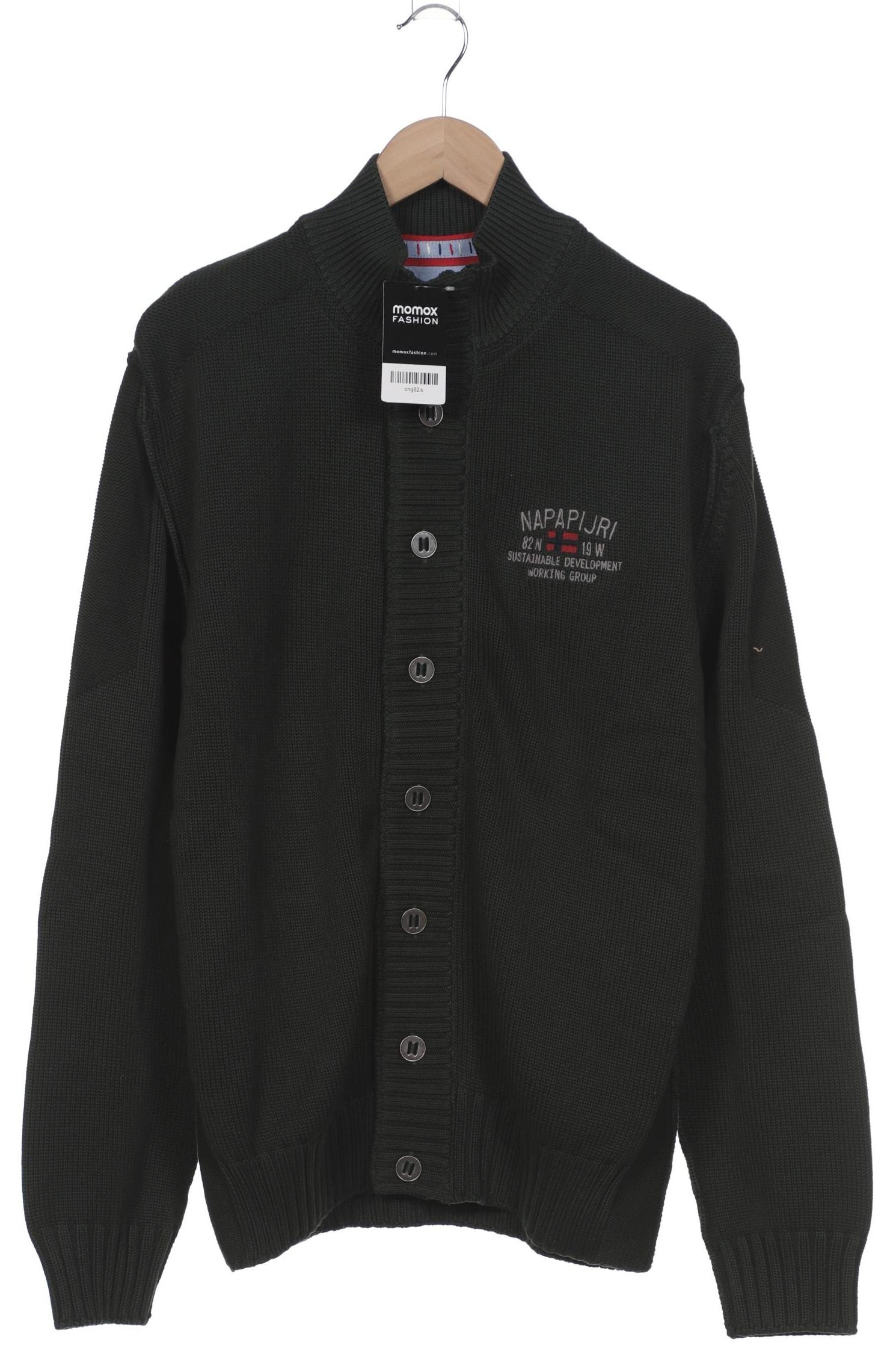 

Napapijri Herren Strickjacke, grün, Gr. 56
