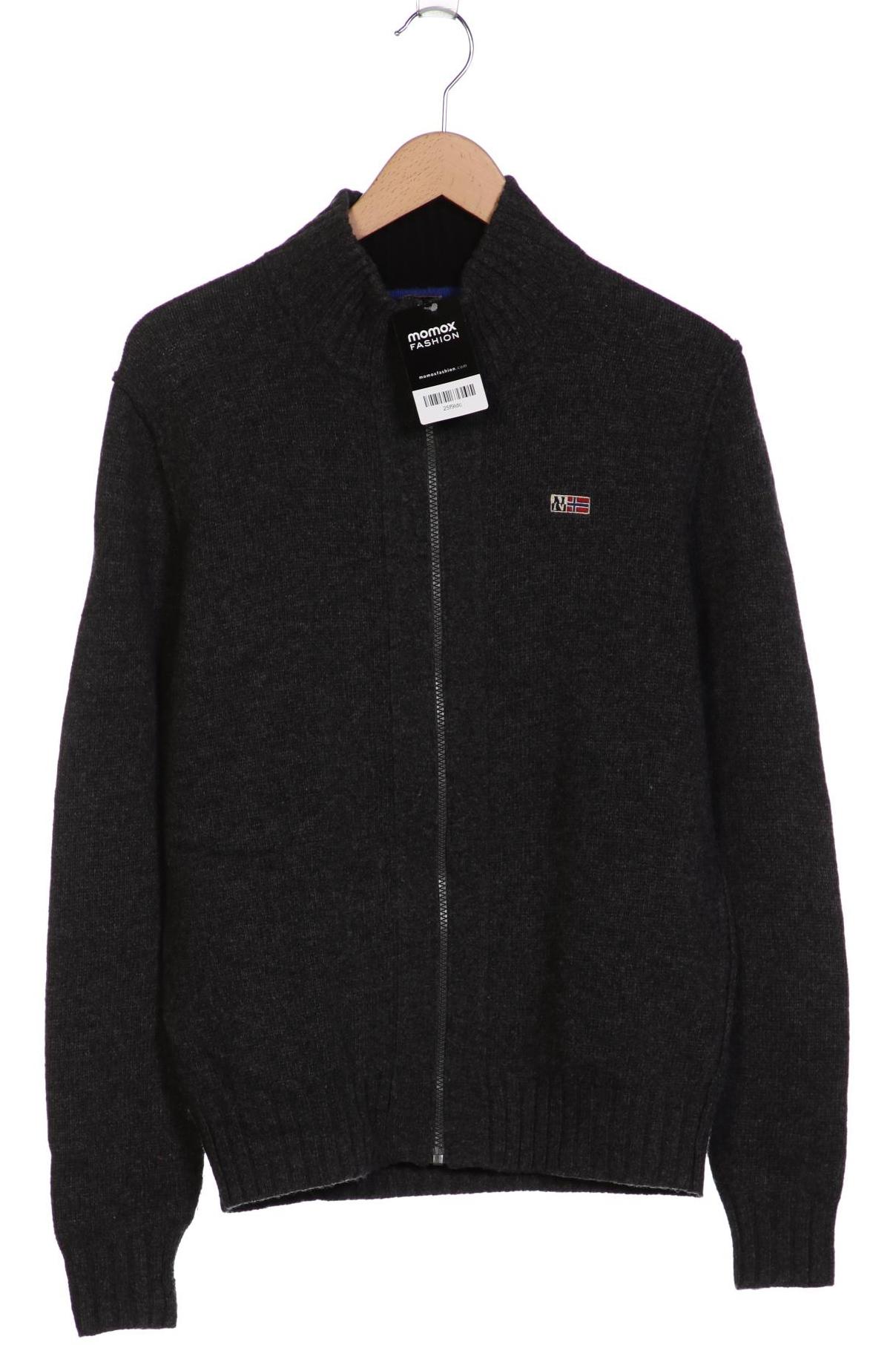 

Napapijri Herren Strickjacke, grau, Gr. 48