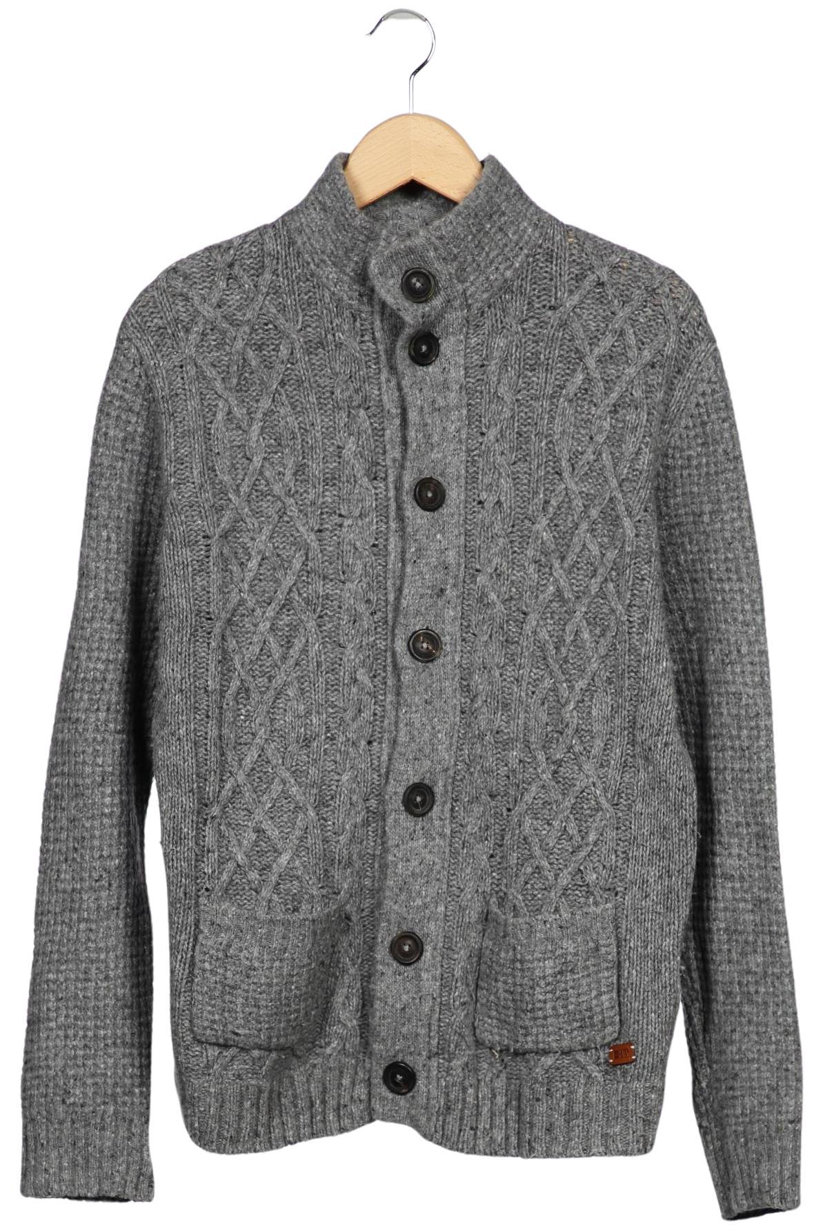 

Napapijri Herren Strickjacke, grau, Gr. 52