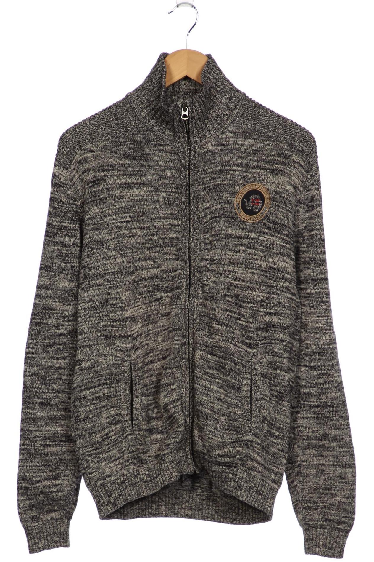 

Napapijri Herren Strickjacke, grau, Gr. 52