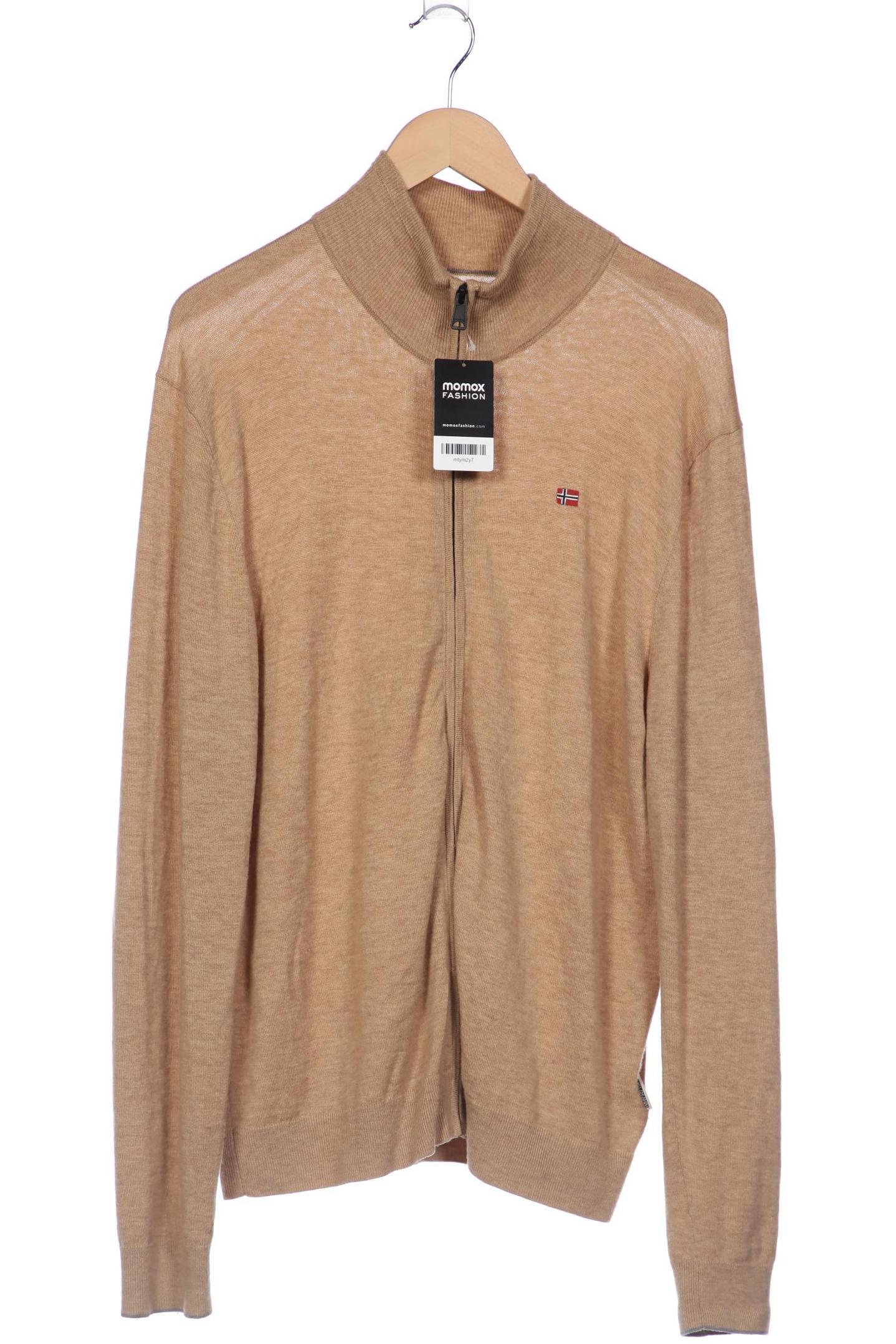 

Napapijri Herren Strickjacke, beige, Gr. 54