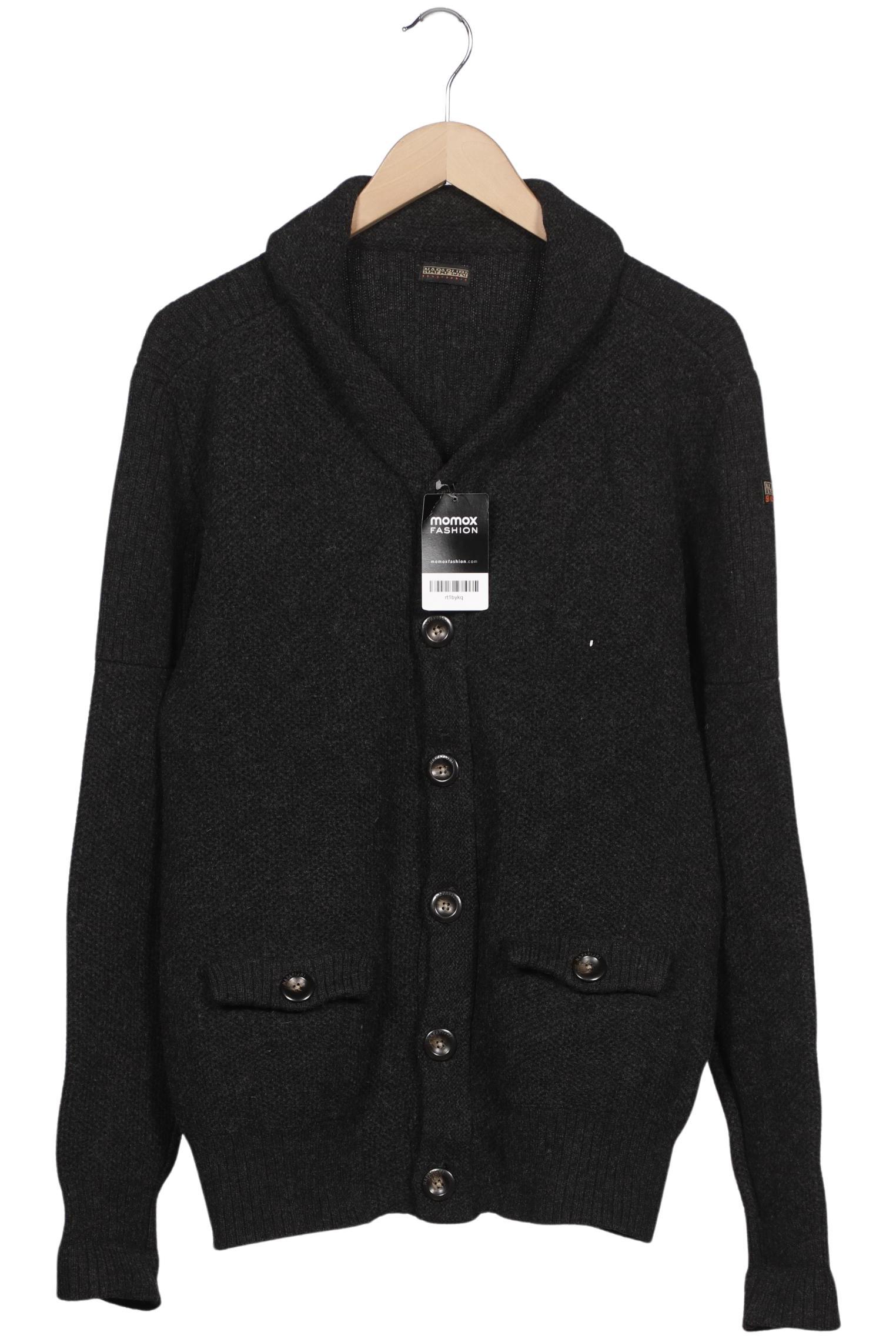 

Napapijri Herren Strickjacke, grau, Gr. 56