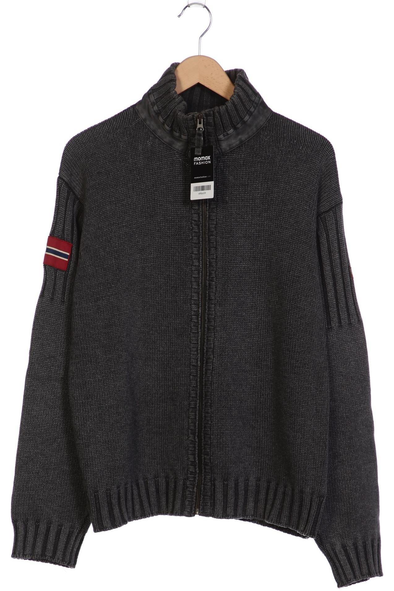 

Napapijri Herren Strickjacke, grau, Gr. 52