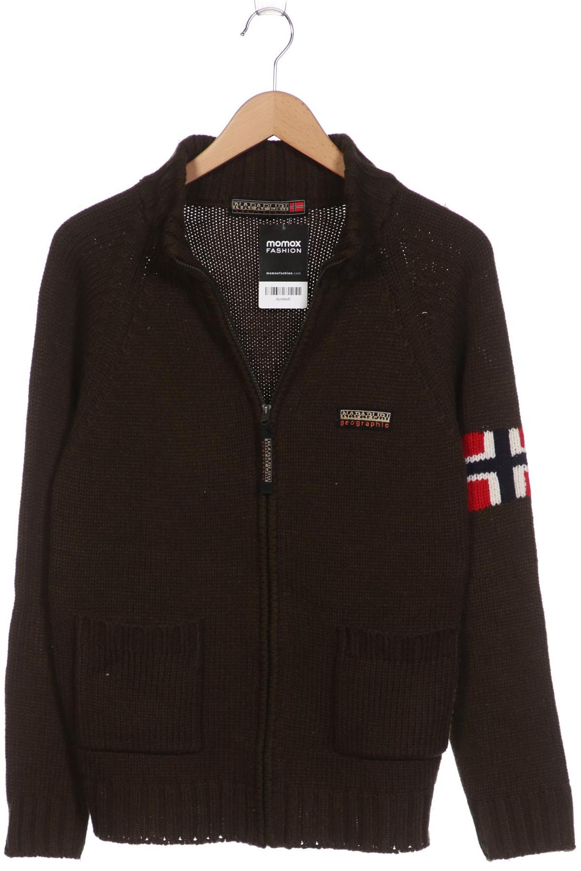 

Napapijri Herren Strickjacke, grün, Gr. 46
