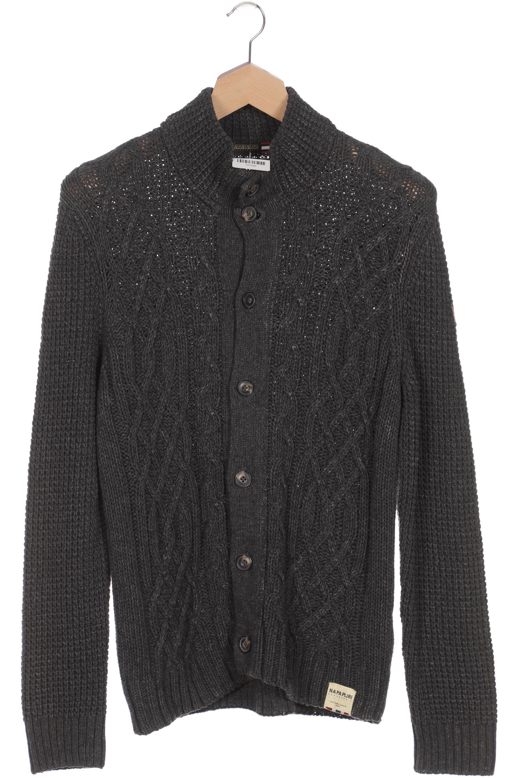 

Napapijri Herren Strickjacke, grau, Gr. 56