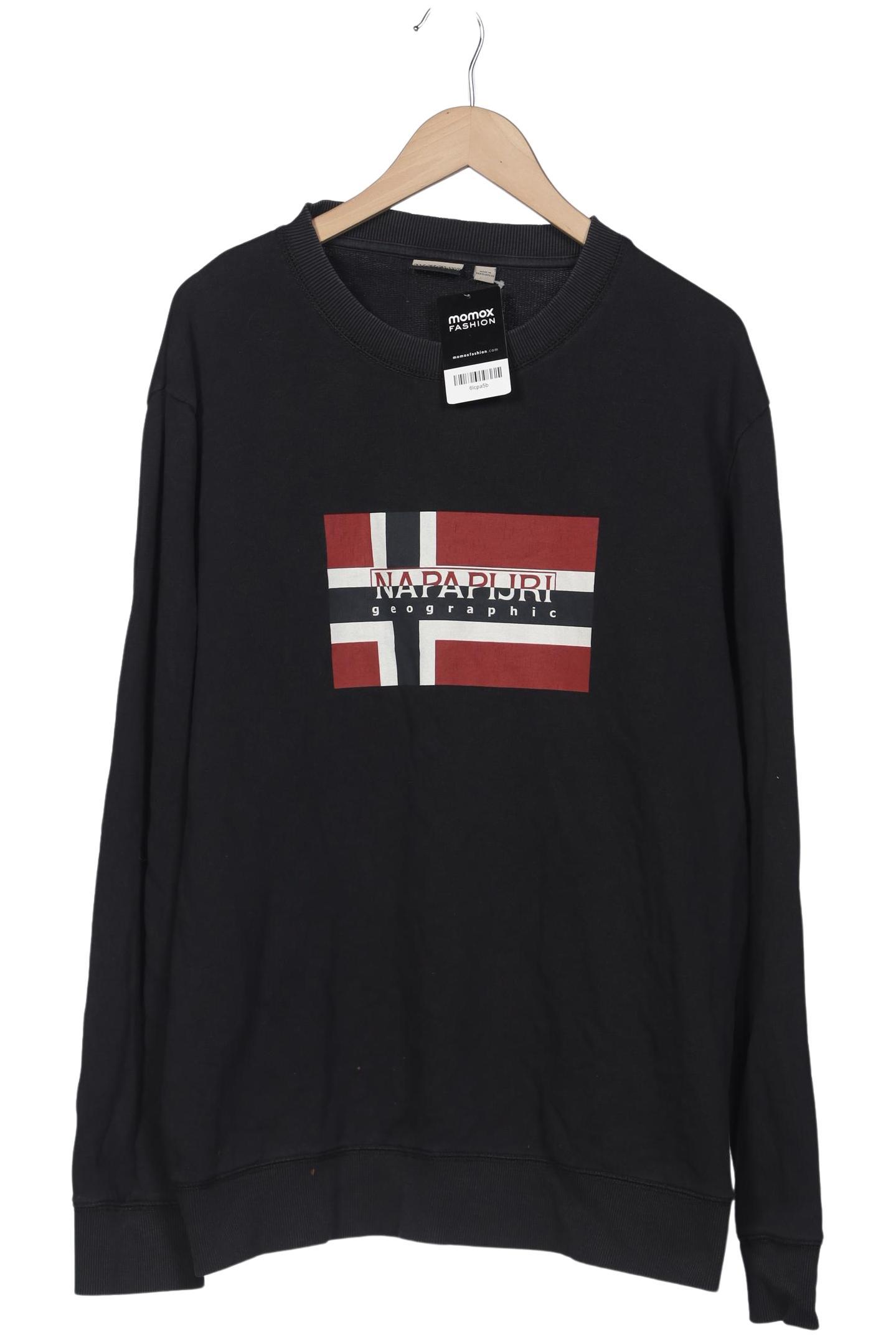 Thumbnail - Napapijri Herren Sweatshirt, schwarz, Gr. 56
