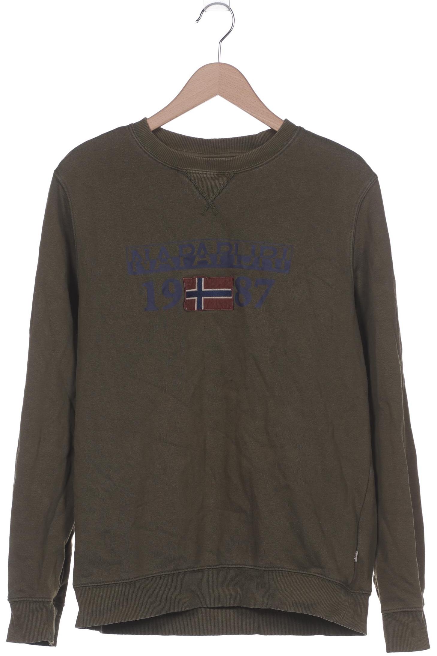 

Napapijri Herren Sweatshirt, grün, Gr. 52