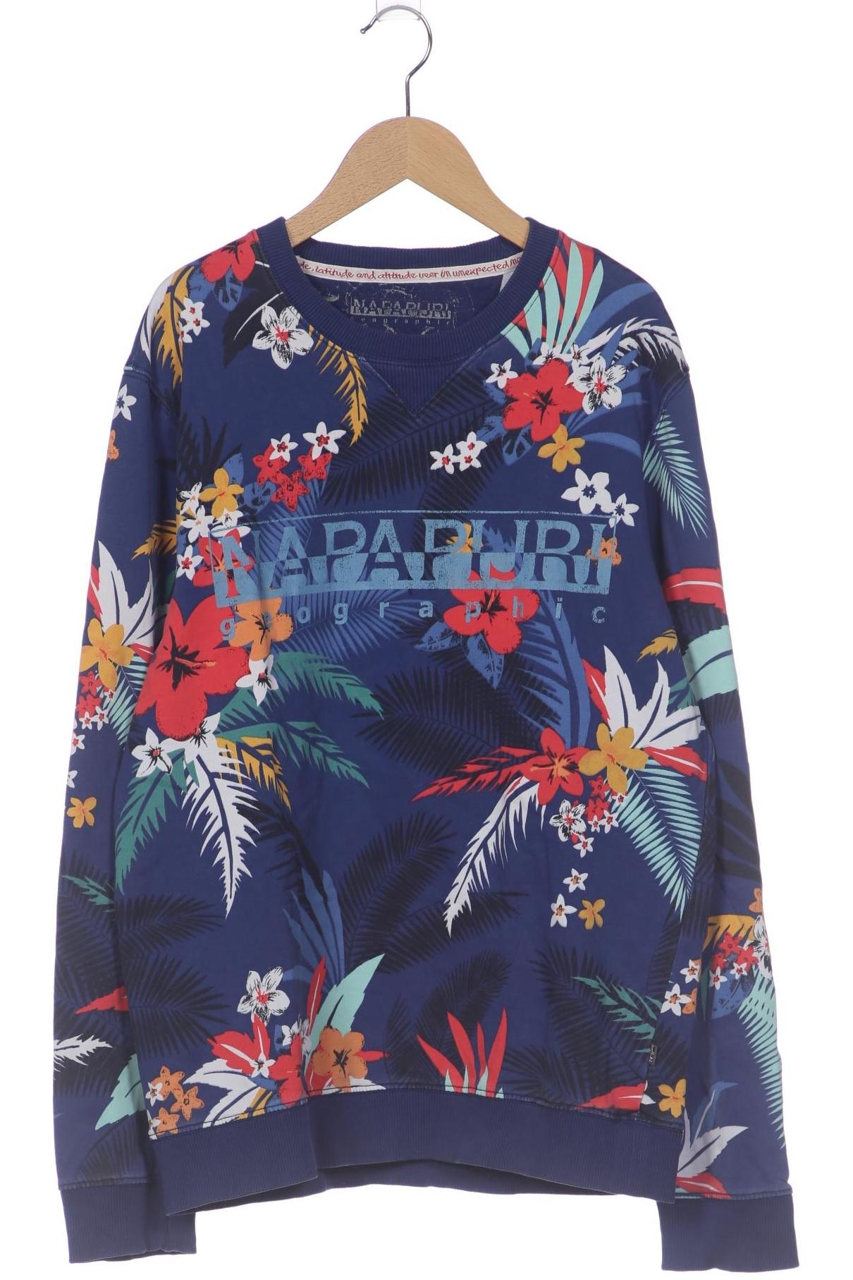 

Napapijri Herren Sweatshirt, blau, Gr. 48