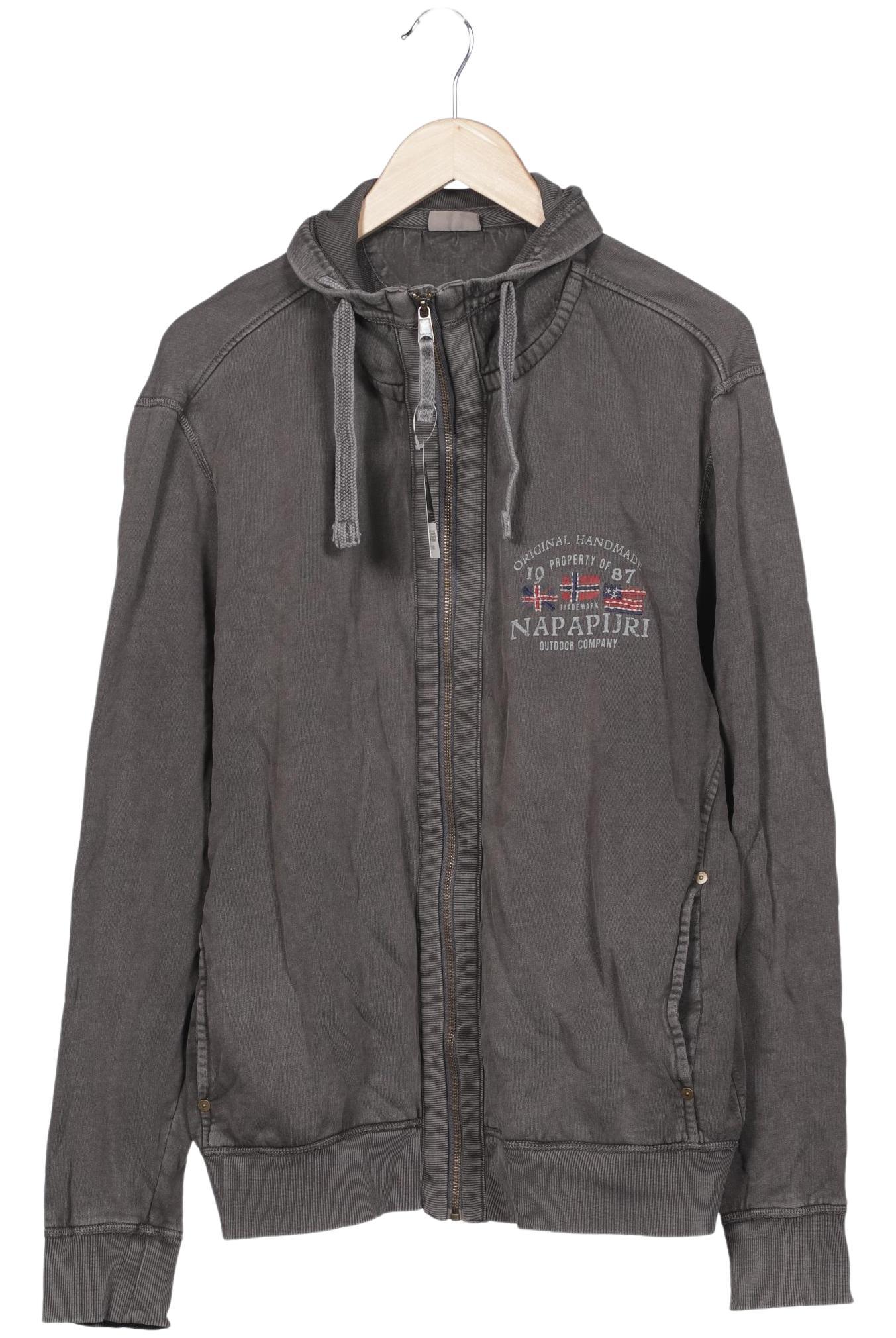 

Napapijri Herren Sweatshirt, grau, Gr. 58