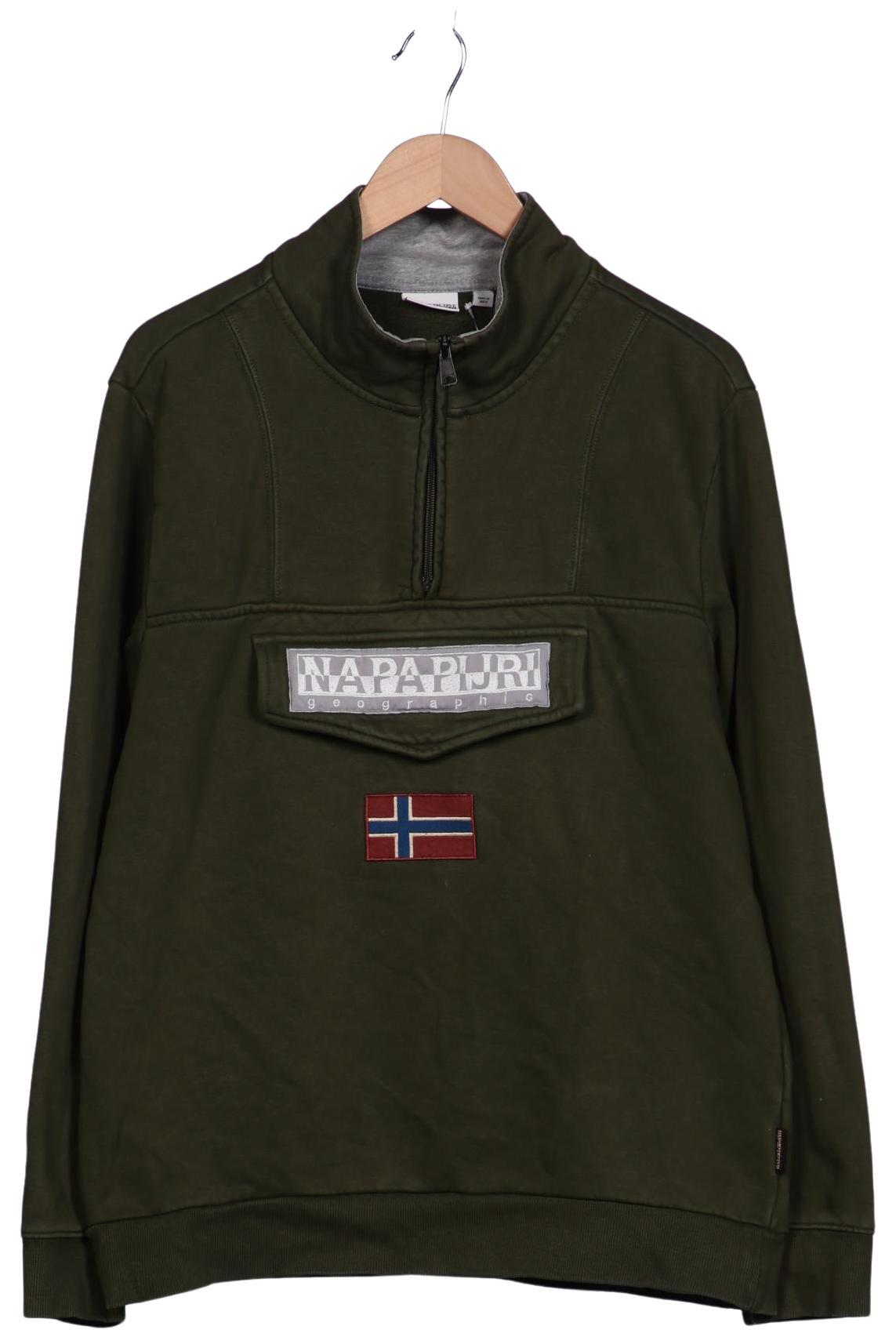 

Napapijri Herren Sweatshirt, grün, Gr. 54
