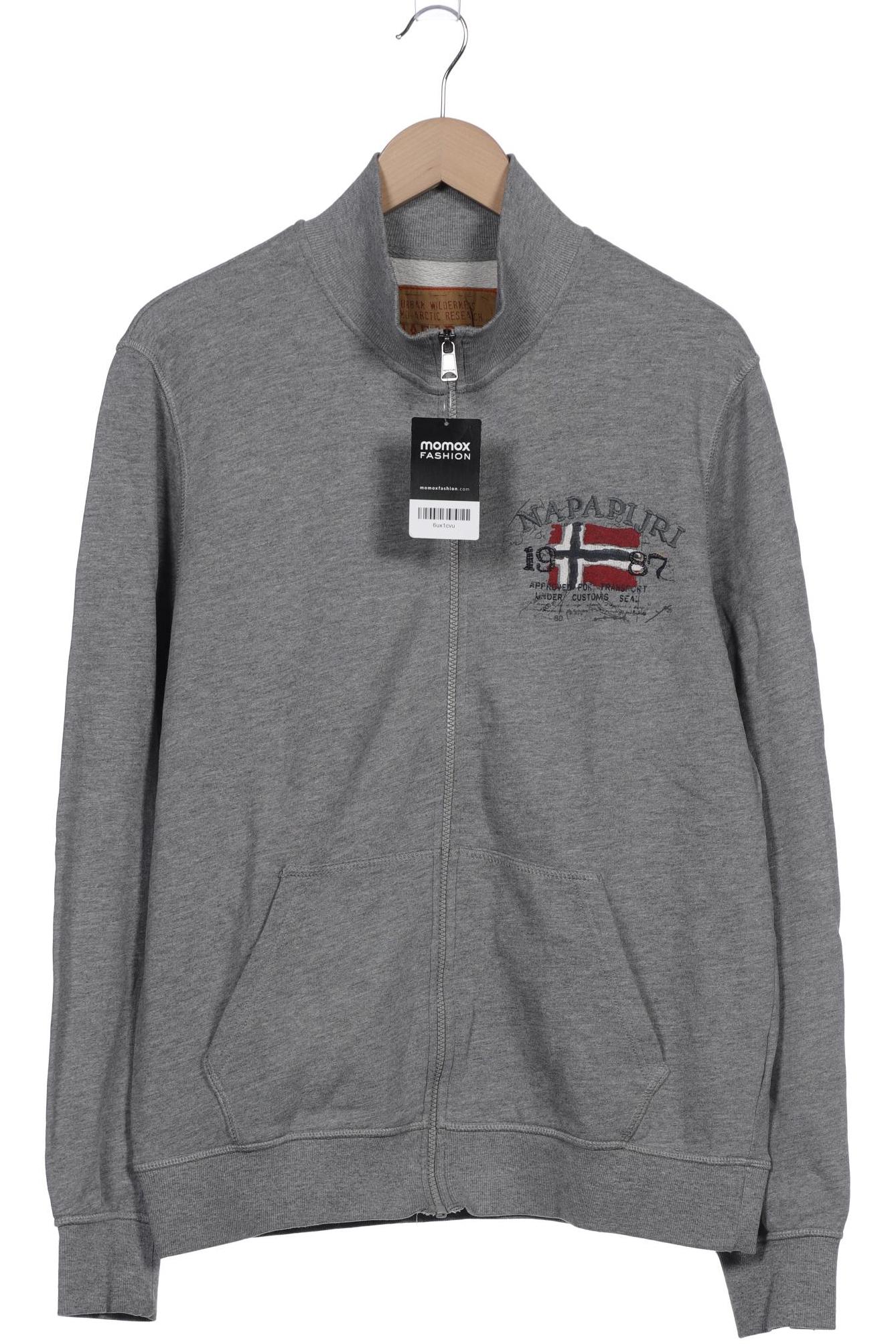 

Napapijri Herren Sweatshirt, grau, Gr. 54