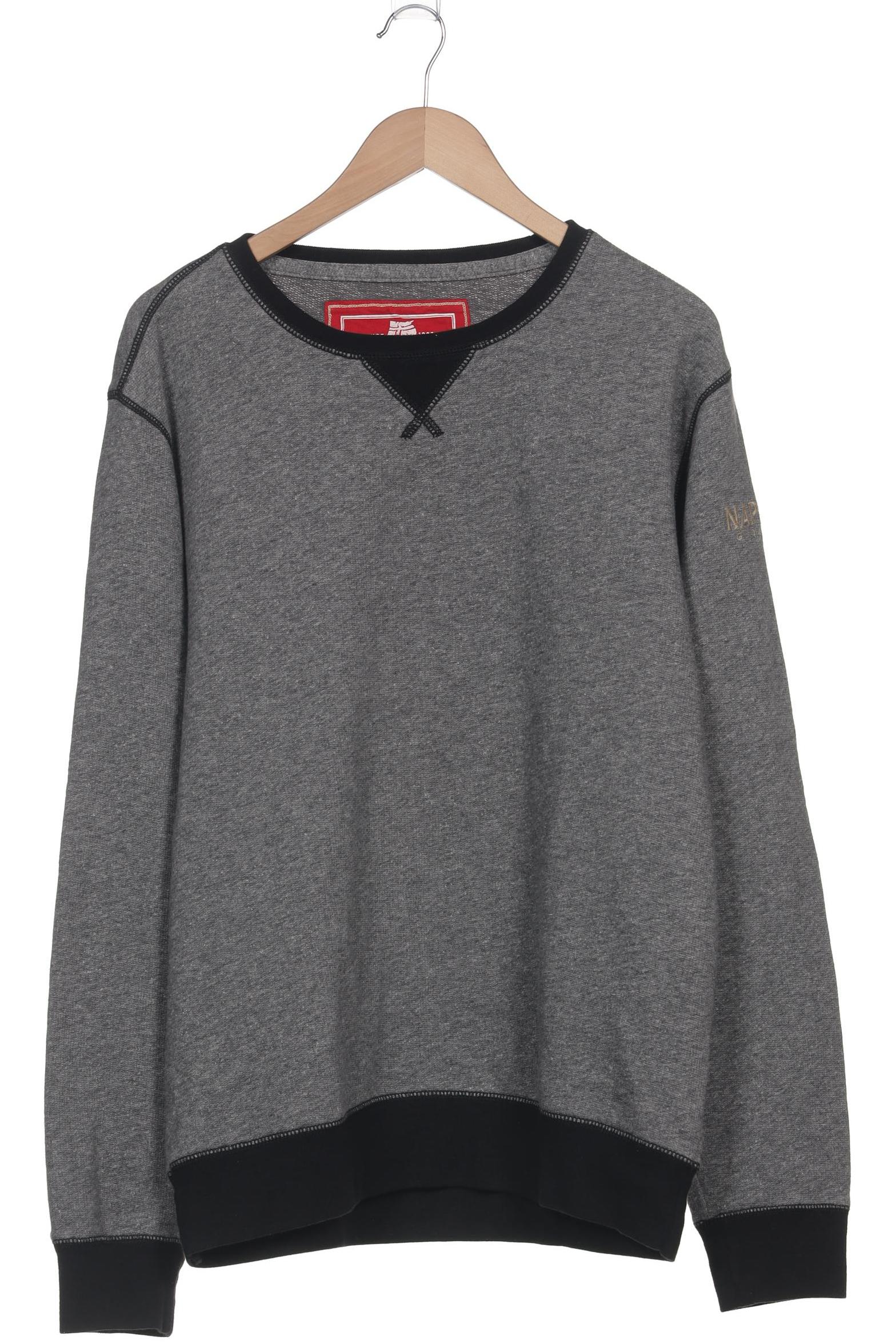 

Napapijri Herren Sweatshirt, grau, Gr. 58