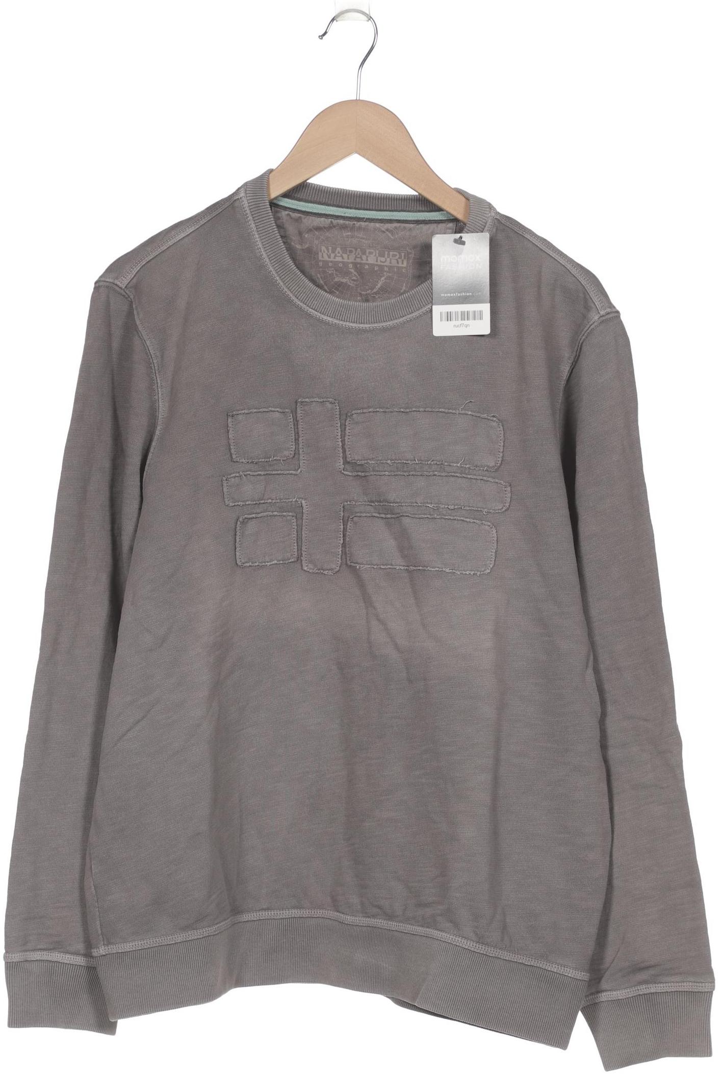 

Napapijri Herren Sweatshirt, grau, Gr. 54