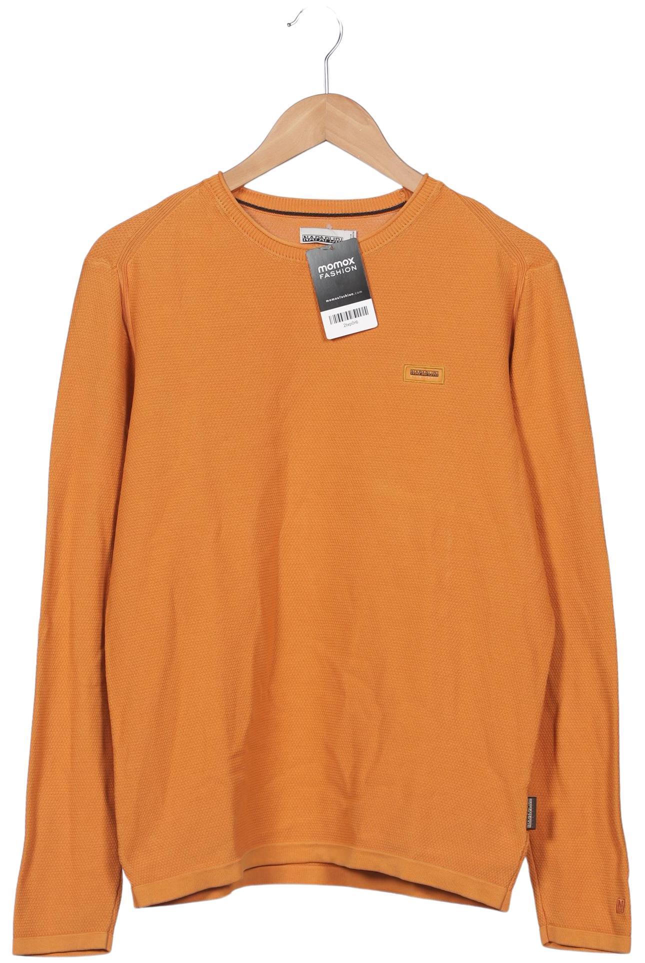

Napapijri Herren Sweatshirt, orange, Gr. 52