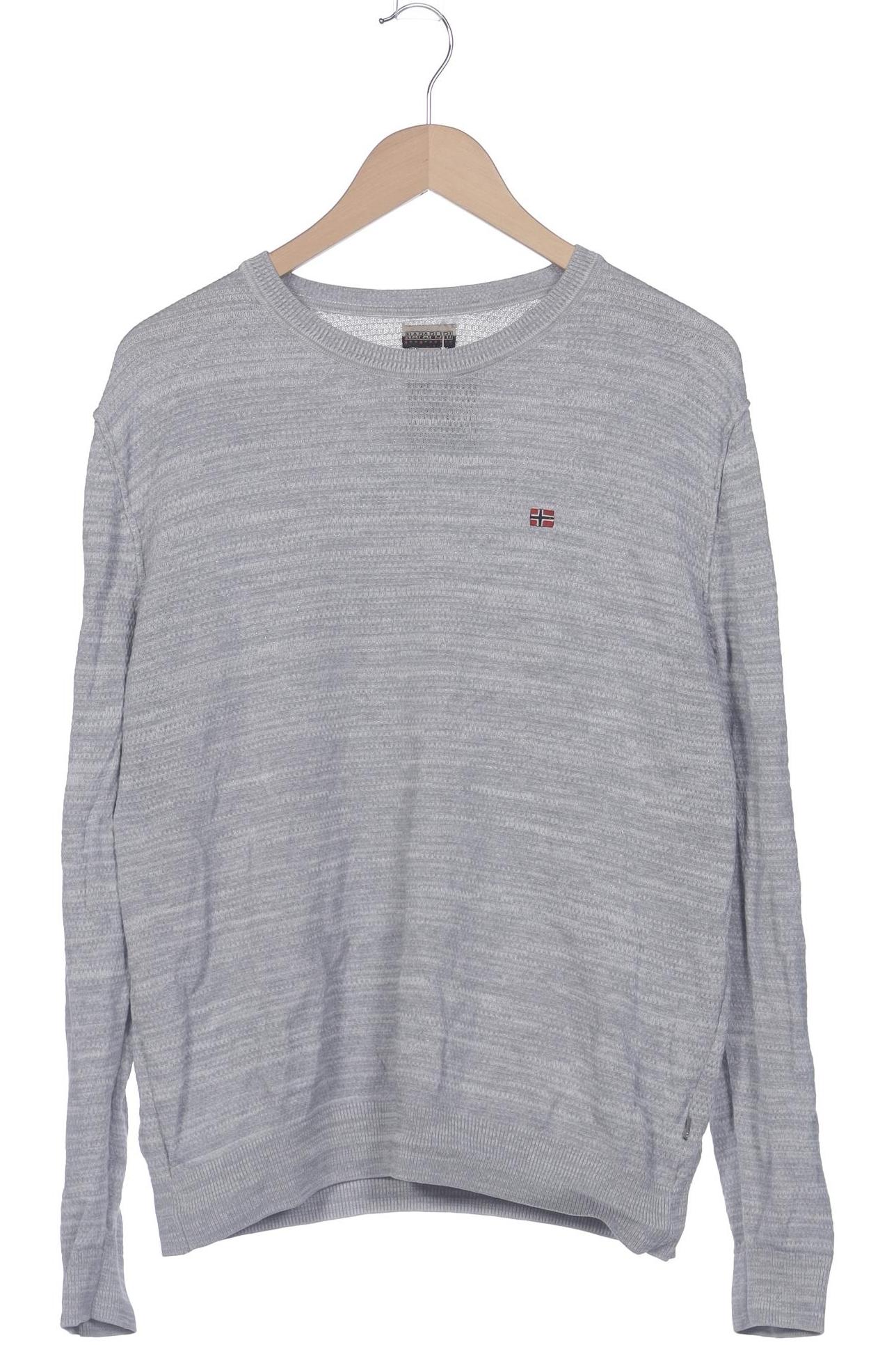 

Napapijri Herren Sweatshirt, grau, Gr. 52