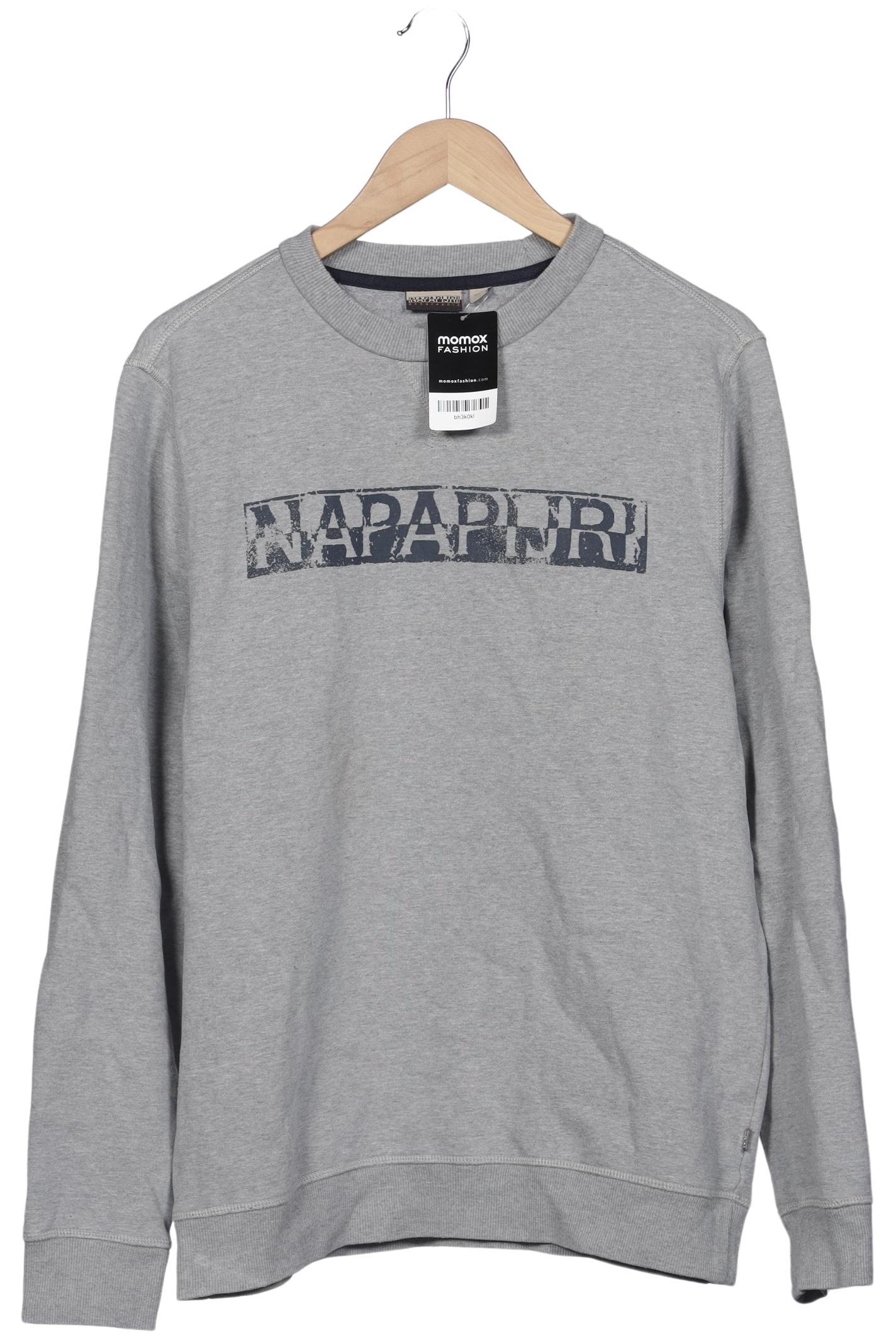 

Napapijri Herren Sweatshirt, grau, Gr. 52