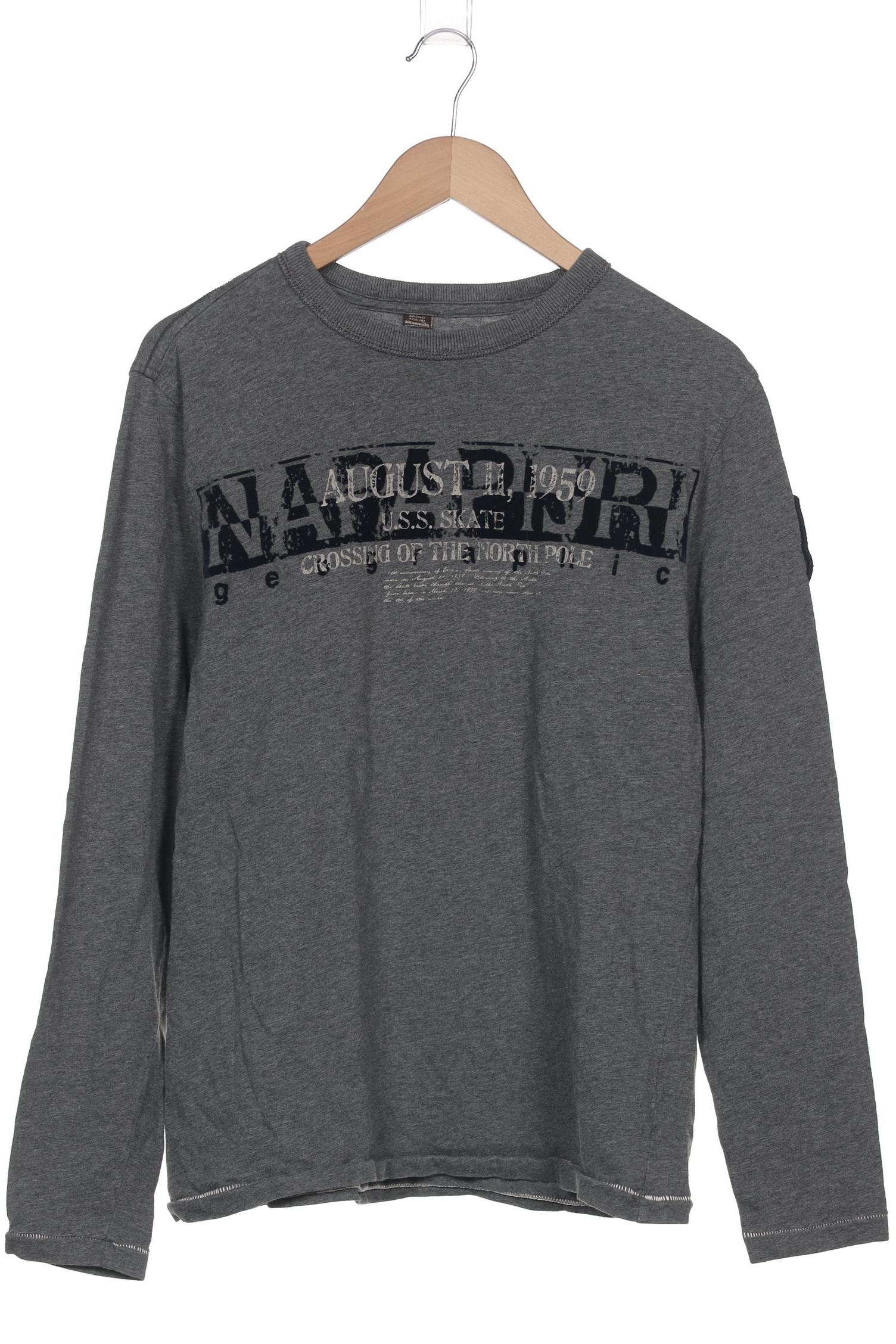 

Napapijri Herren Sweatshirt, grau, Gr. 52