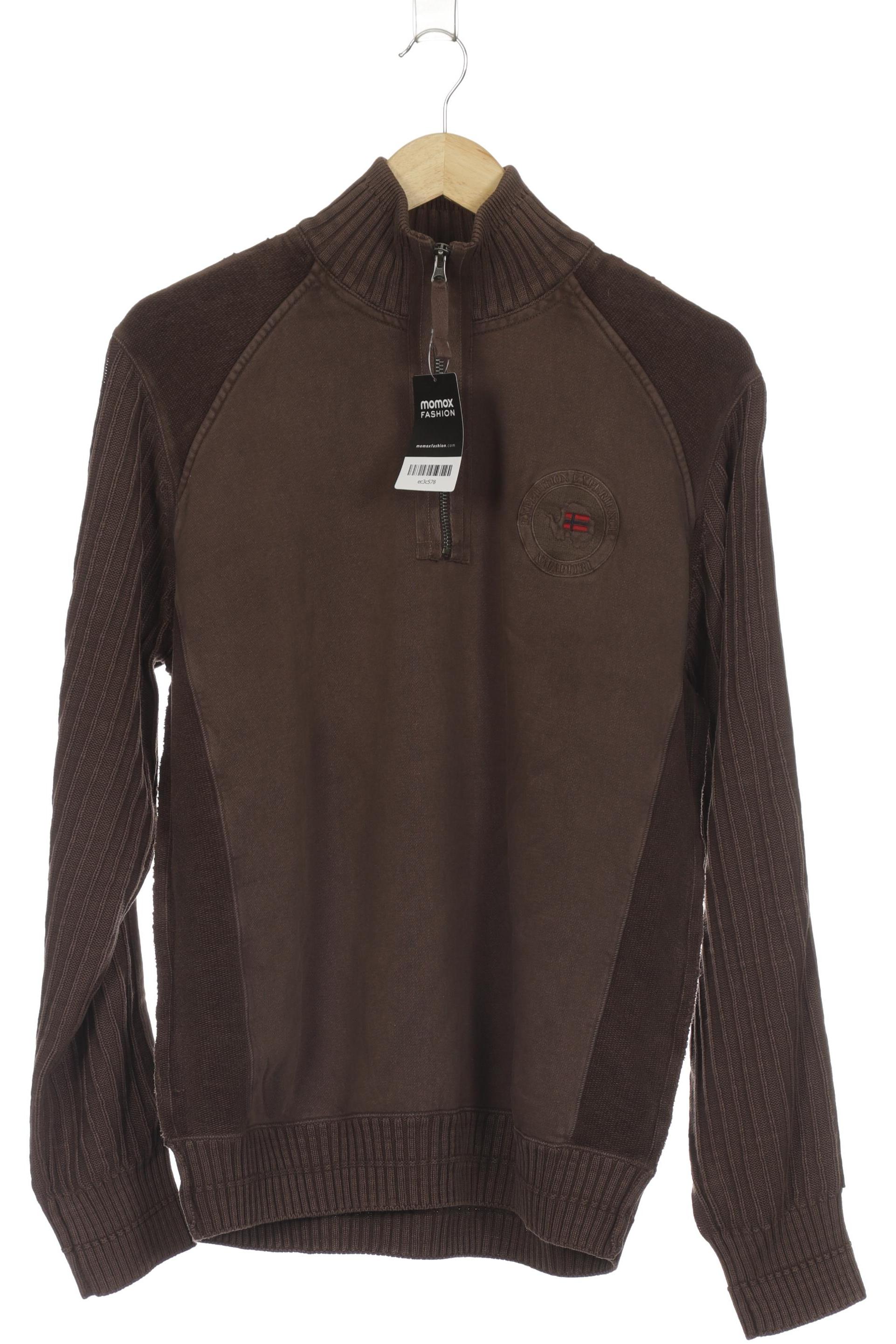 

Napapijri Herren Sweatshirt, braun, Gr. 54