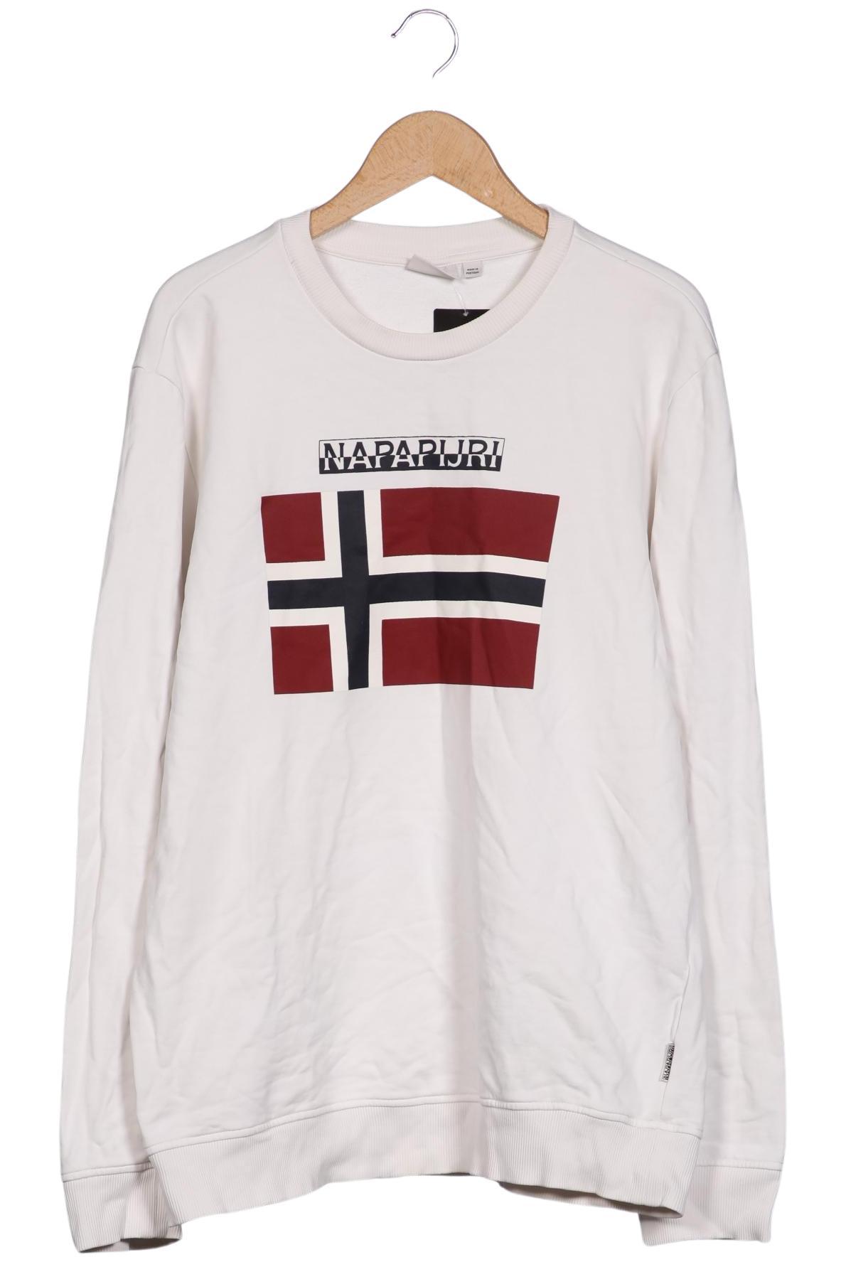 

Napapijri Herren Sweatshirt, cremeweiß, Gr. 54