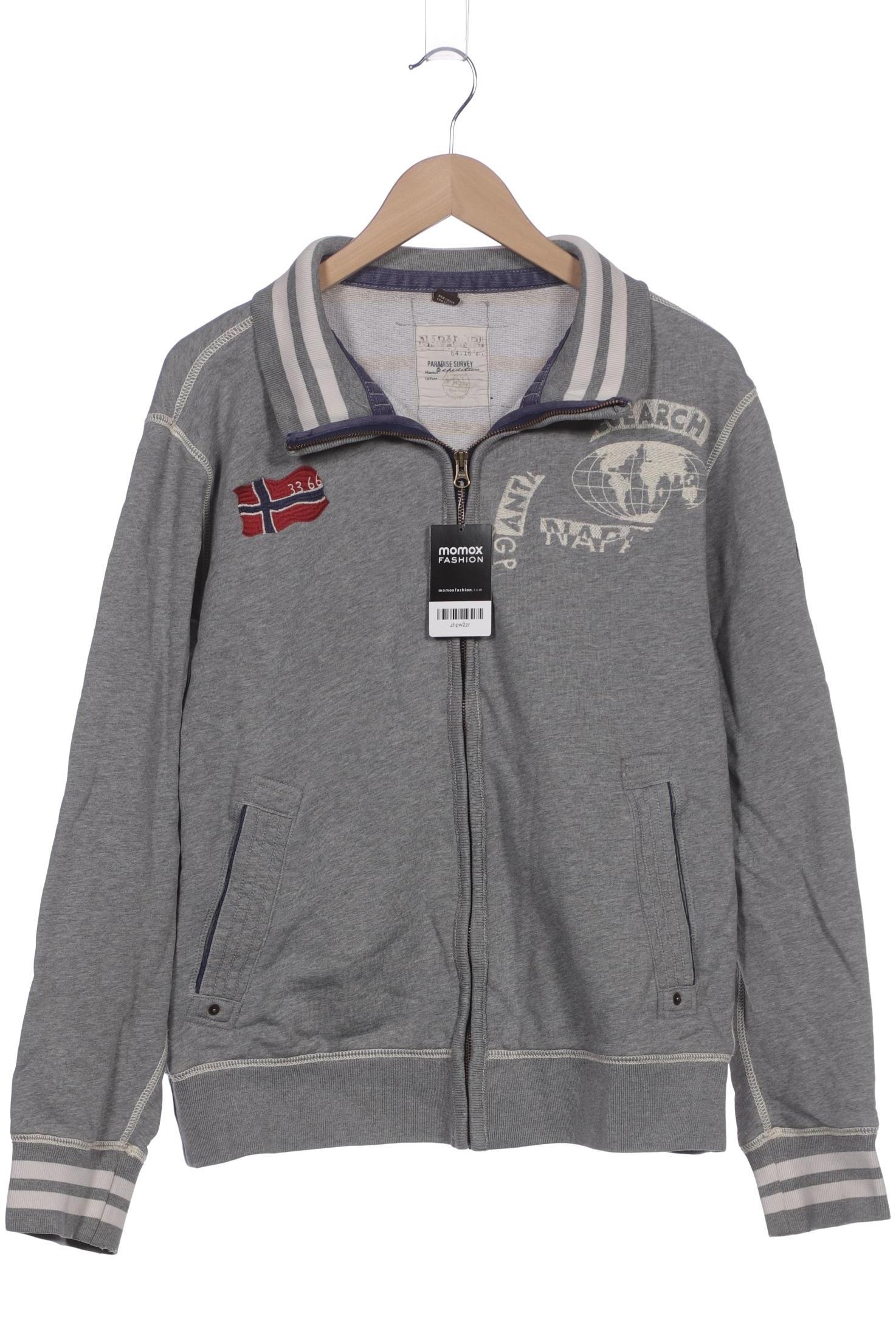 

Napapijri Herren Sweatshirt, grau, Gr. 54