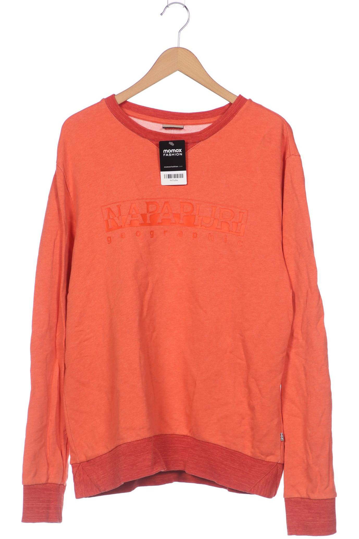 

Napapijri Herren Sweatshirt, orange, Gr. 54