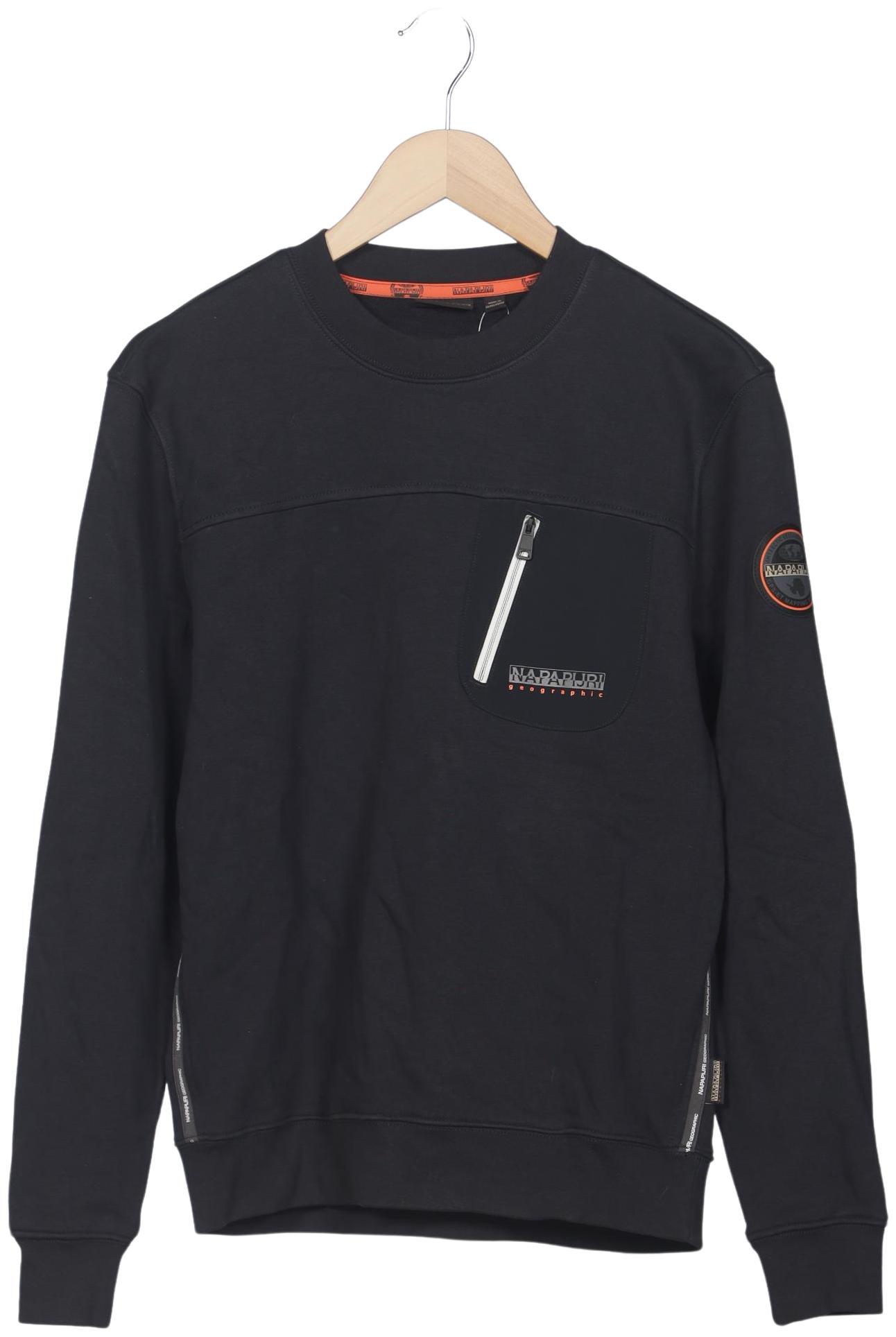 Thumbnail - Napapijri Herren Sweatshirt, schwarz, Gr. 46