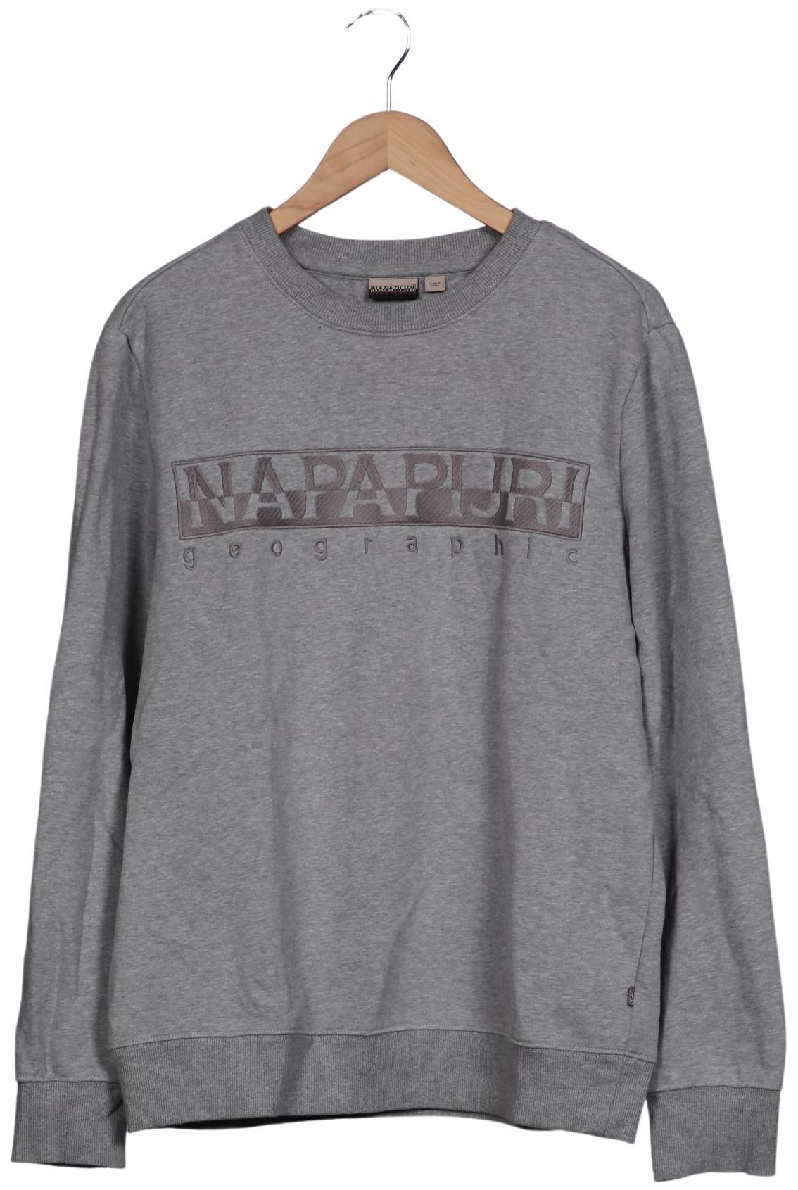 

Napapijri Herren Sweatshirt, grau, Gr. 52