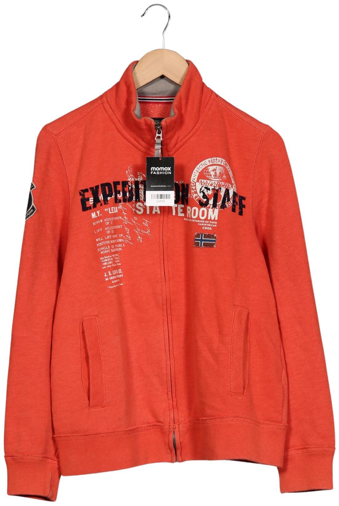 

Napapijri Herren Sweatshirt, orange, Gr. 48