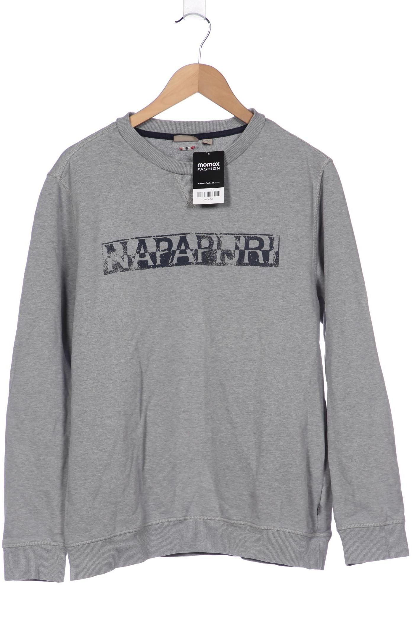 

Napapijri Herren Sweatshirt, grau, Gr. 54