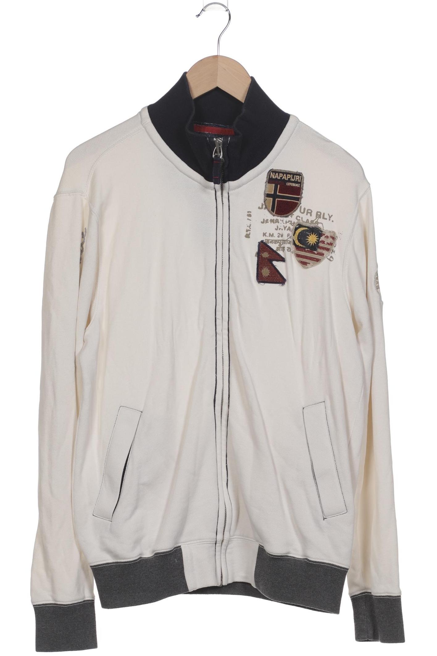 

Napapijri Herren Sweatshirt, cremeweiß, Gr. 52