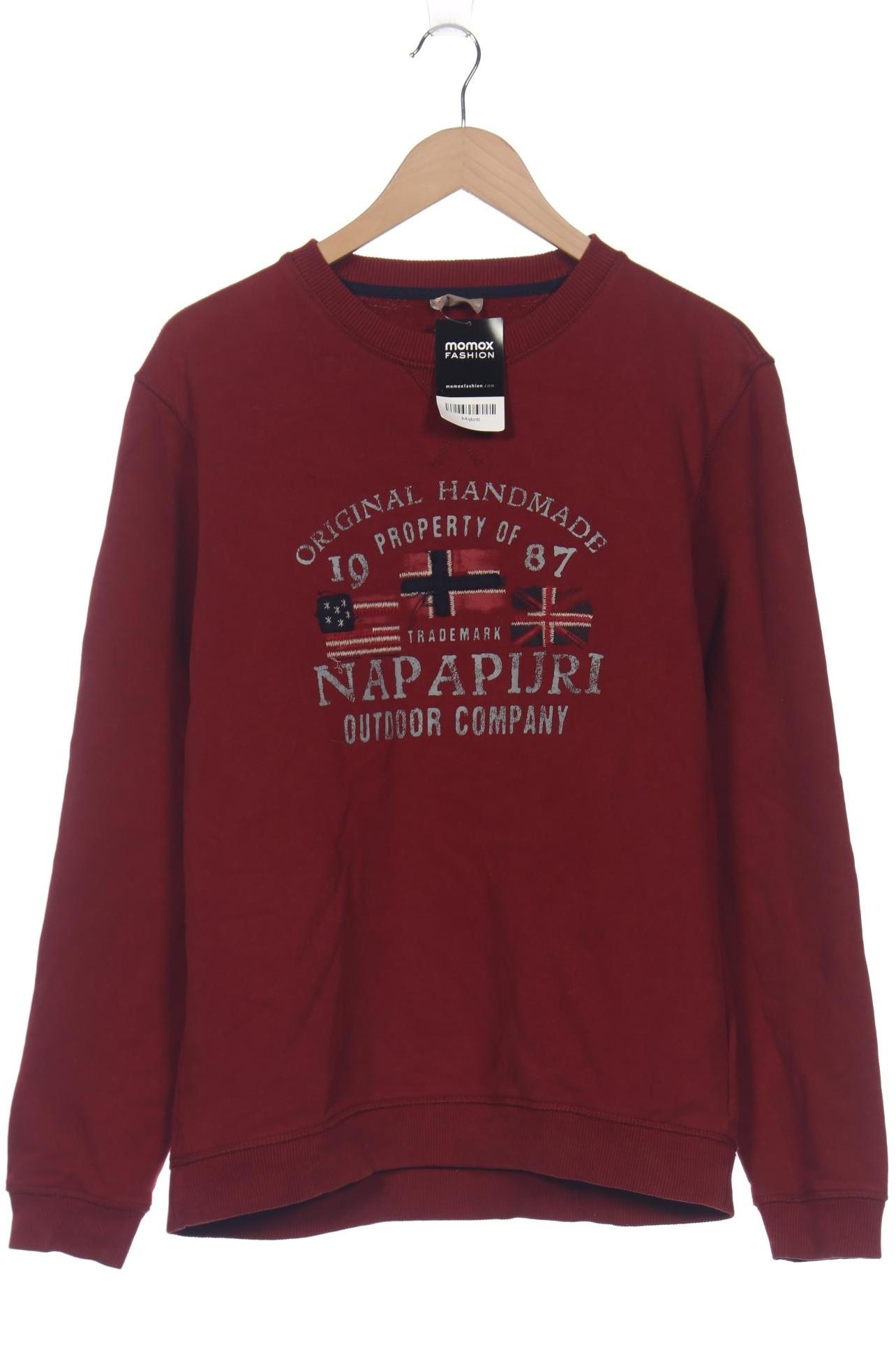 

Napapijri Herren Sweatshirt, rot, Gr. 52