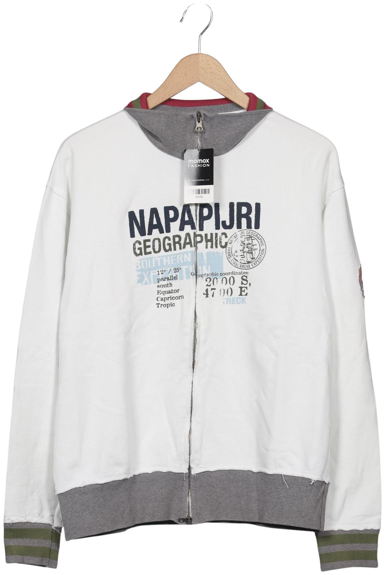 

Napapijri Herren Sweatshirt, weiß, Gr. 52