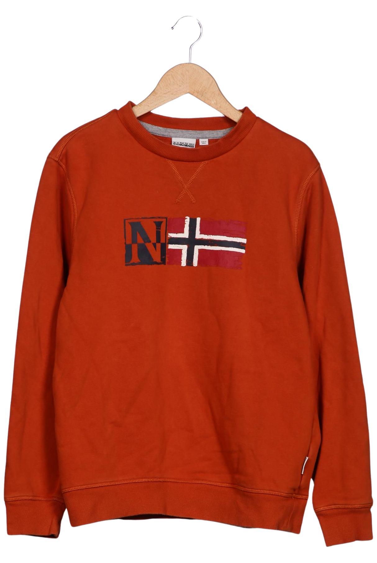 Thumbnail - Napapijri Herren Sweatshirt, orange, Gr. 52