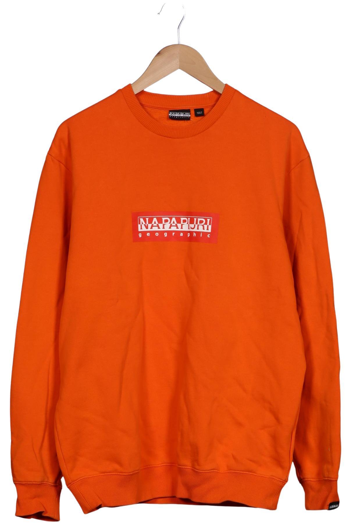Thumbnail - Napapijri Herren Sweatshirt, orange, Gr. 52