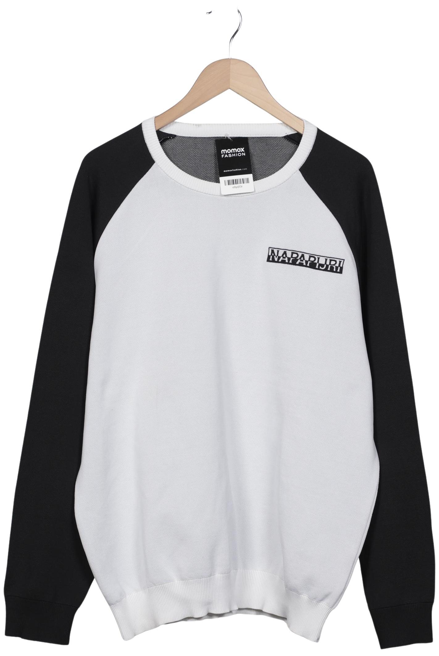 Thumbnail - Napapijri Herren Sweatshirt, weiß, Gr. 56