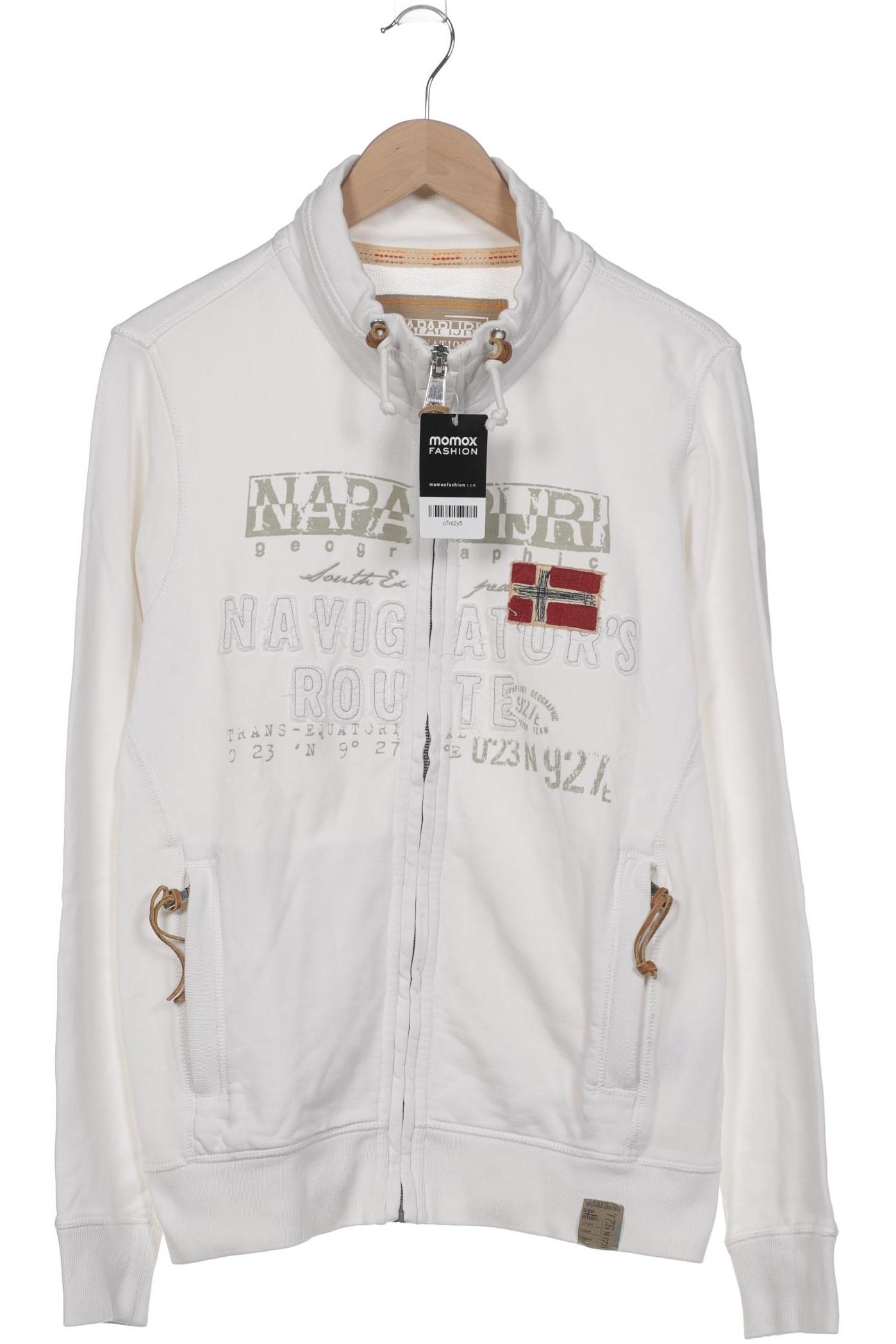 

Napapijri Herren Sweatshirt, weiß, Gr. 48