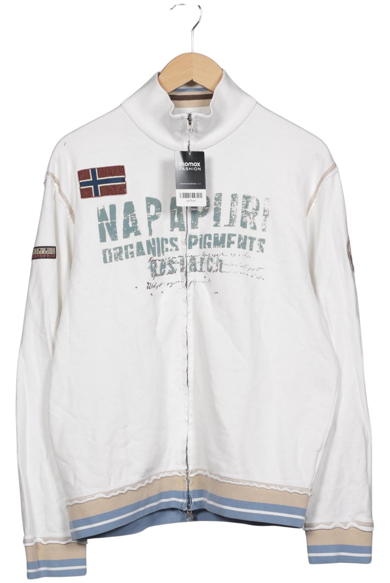 

Napapijri Herren Sweatshirt, weiß, Gr. 48